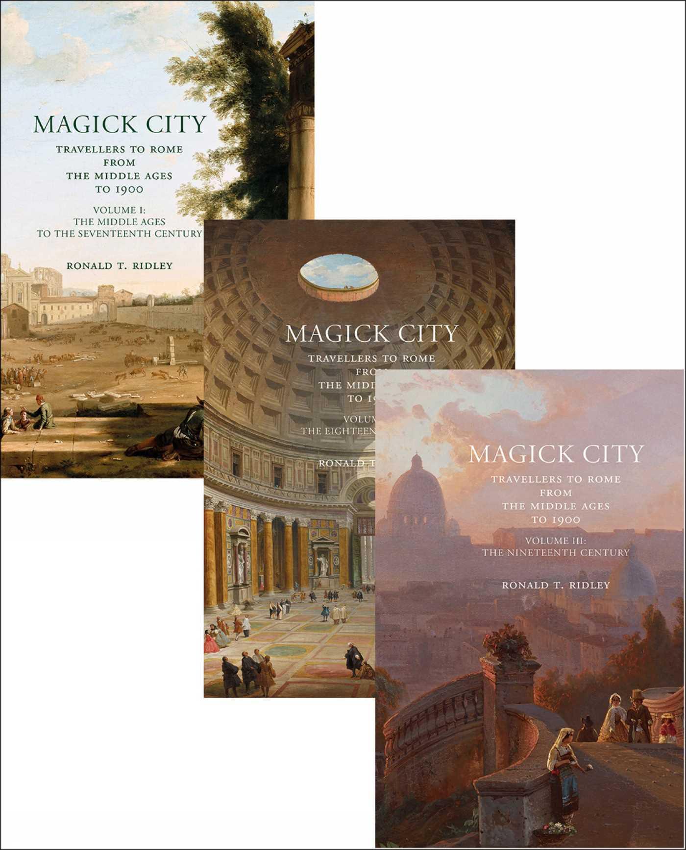 Vorderes Coverbild Magick City: Travellers to Rome from the Middle Ages to 1900