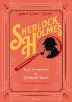 Vorderes Coverbild Sherlock Holmes Kizil Sorusturma - Dörtlerin Isareti Bez Ciltli