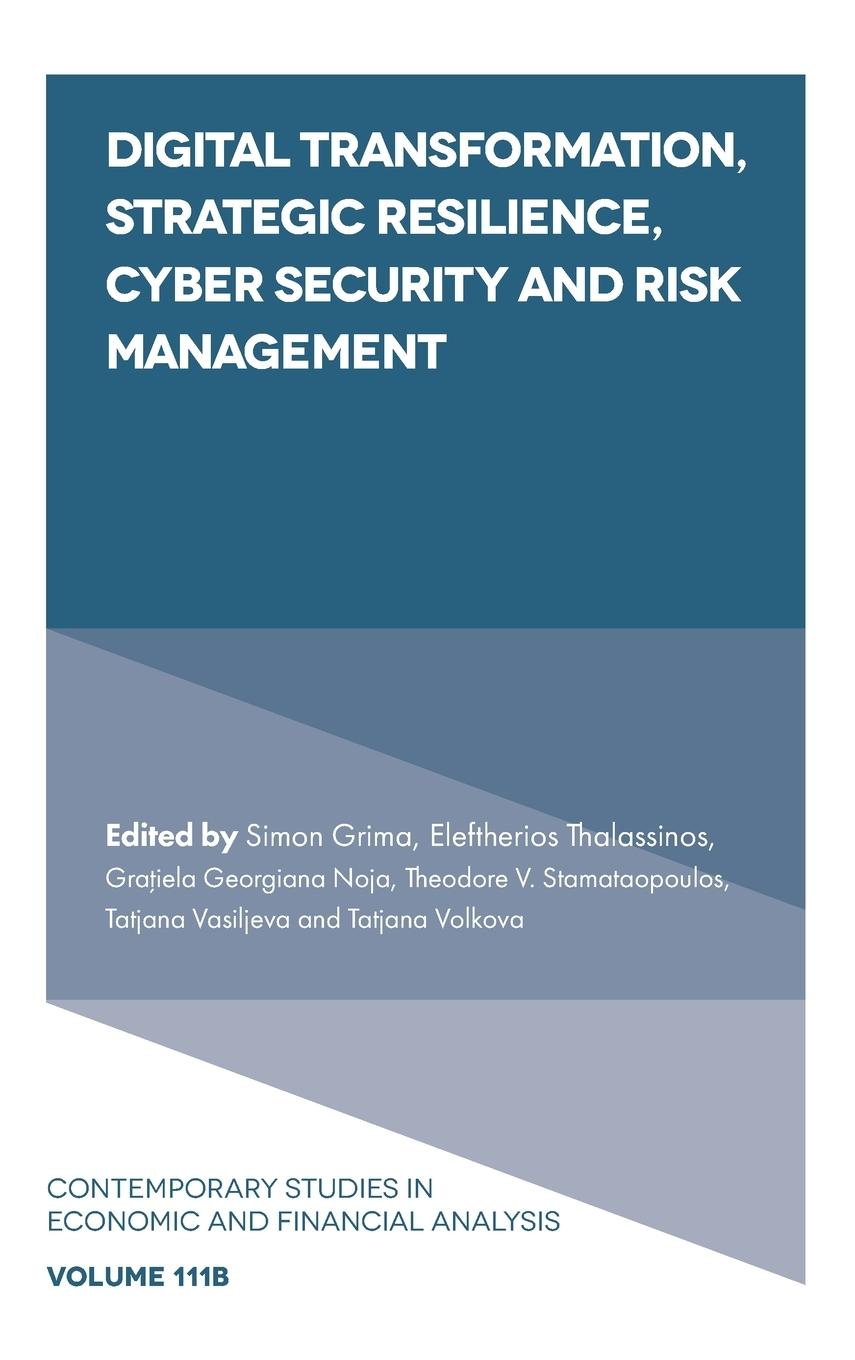 Vorderes Coverbild Digital Transformation, Strategic Resilience, Cyber Security and Risk Management