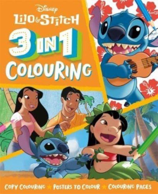 Vorderes Coverbild Disney Lilo & Stitch: 3 in 1 Colouring