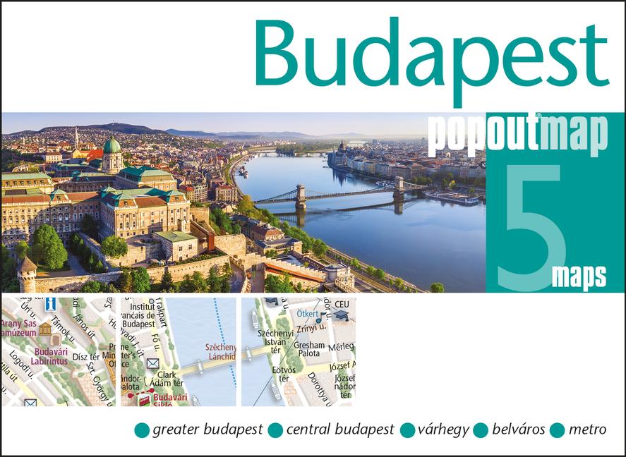 Vorderes Coverbild Budapest Popout Map