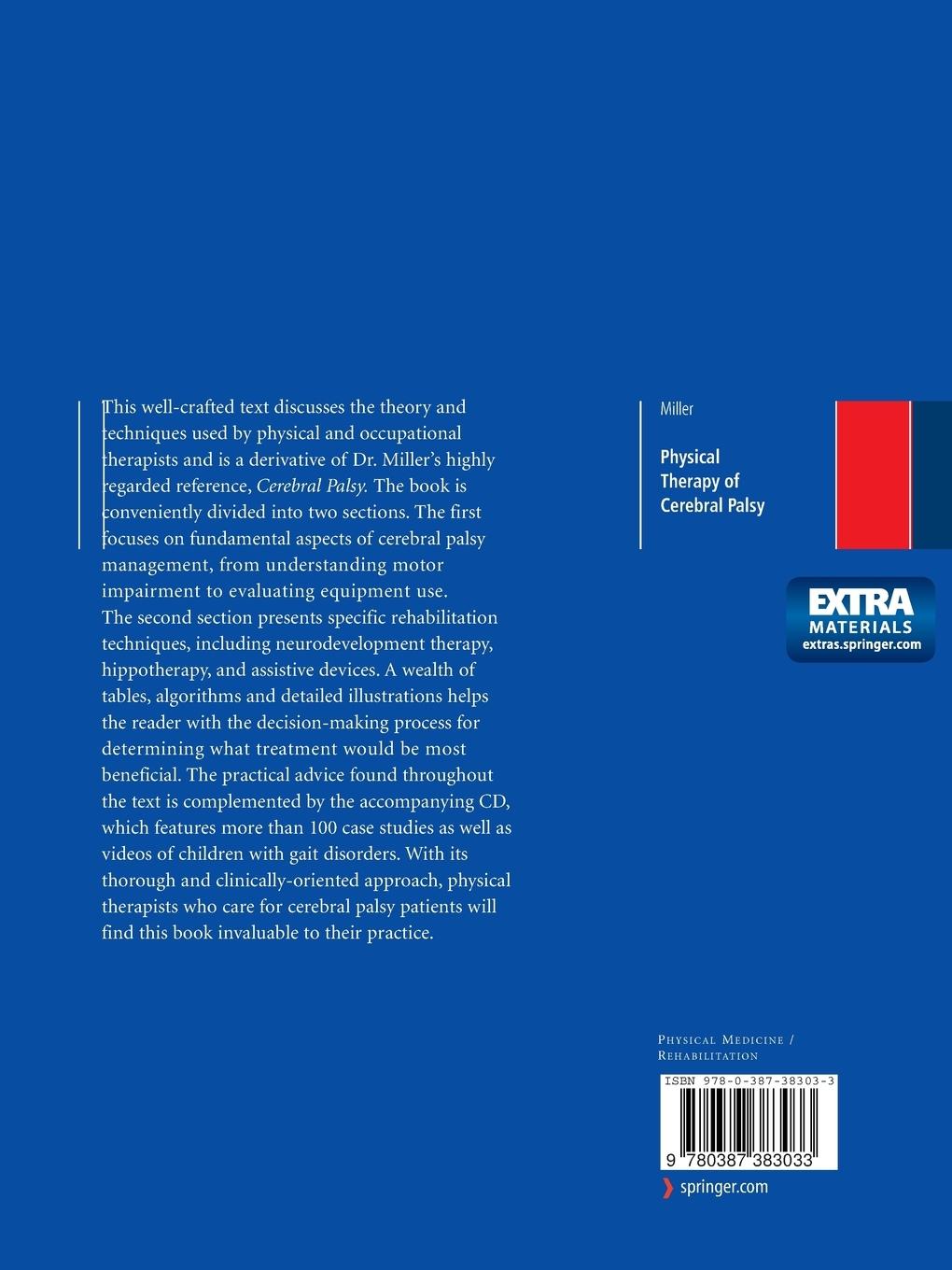 Rückseitencover Physical Therapy of Cerebral Palsy