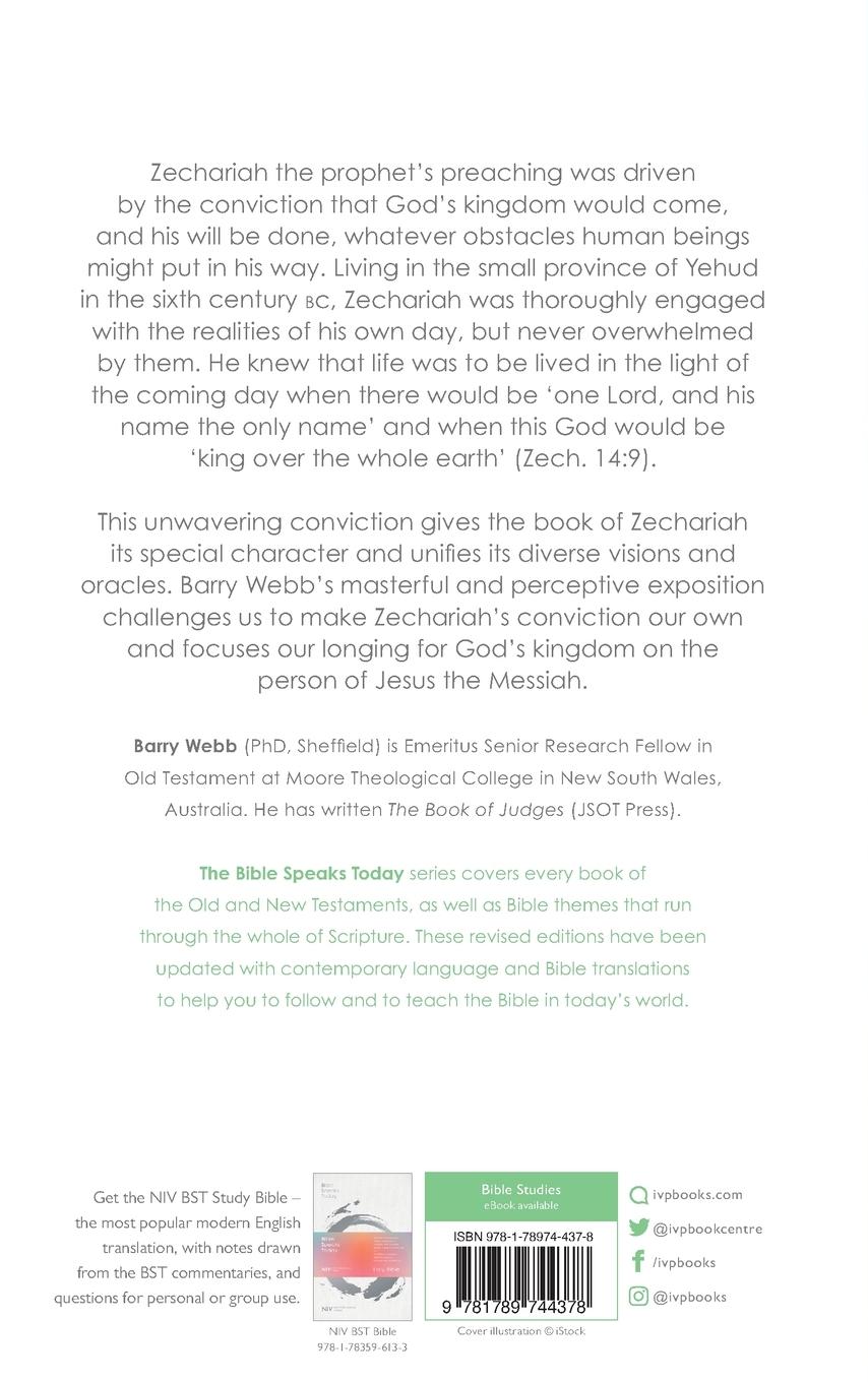 Rückseitencover The Message of Zechariah