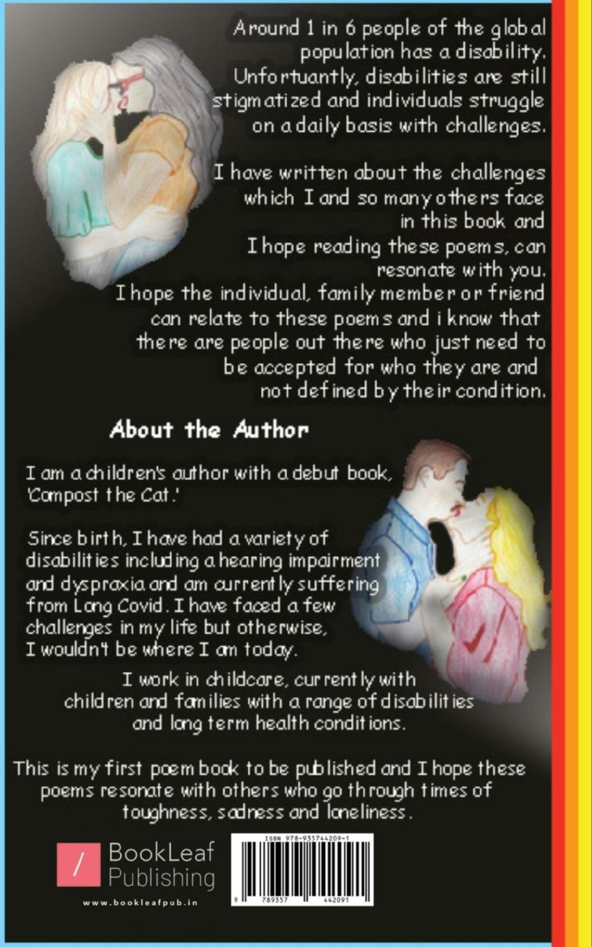 Rückseitencover I'm different, get over it!!