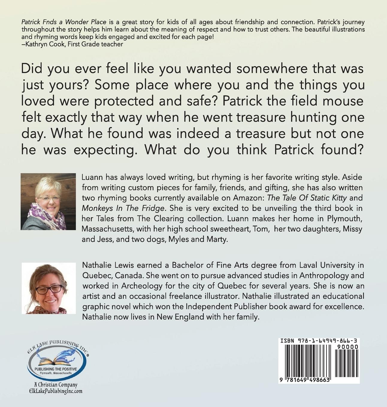 Rückseitencover Patrick Finds a Wonder Place