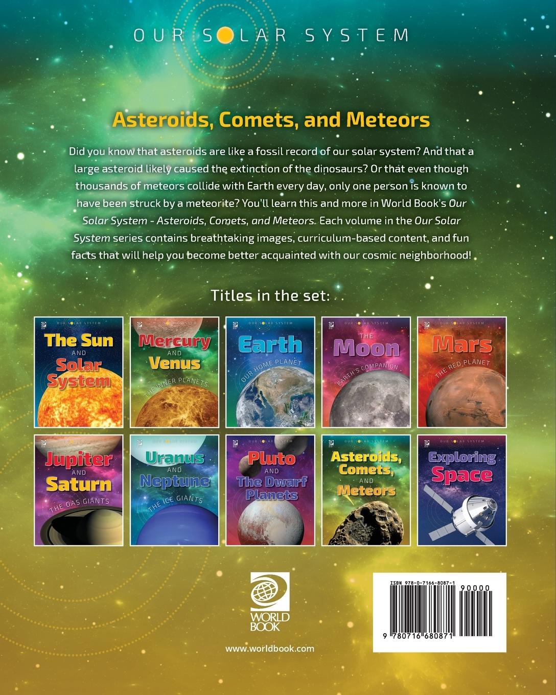 Rückseitencover Our Solar System: Asteroids, Comets, and Meteors