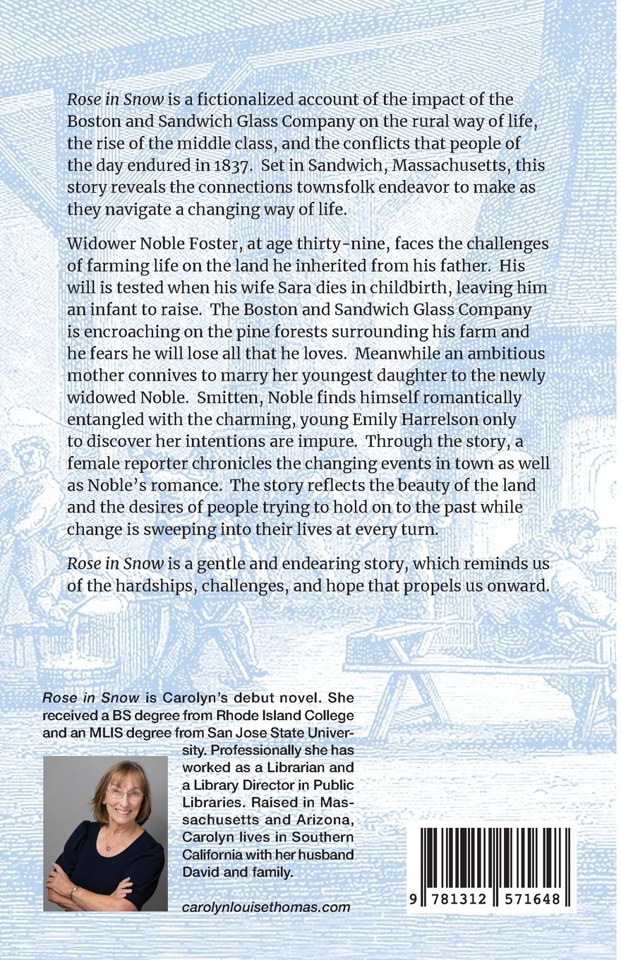 Rückseitencover Rose in Snow