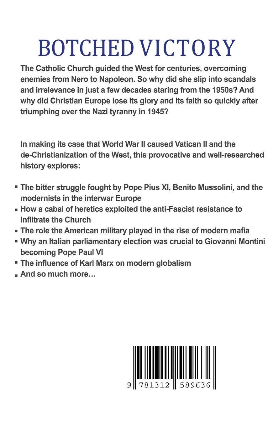 Rückseitencover Botched Victory