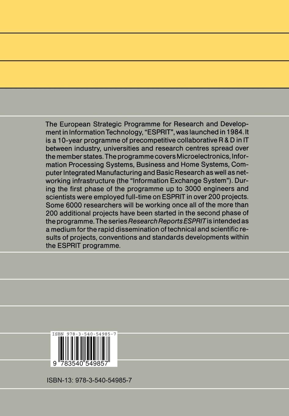 Rückseitencover Delta-4: A Generic Architecture for Dependable Distributed Computing