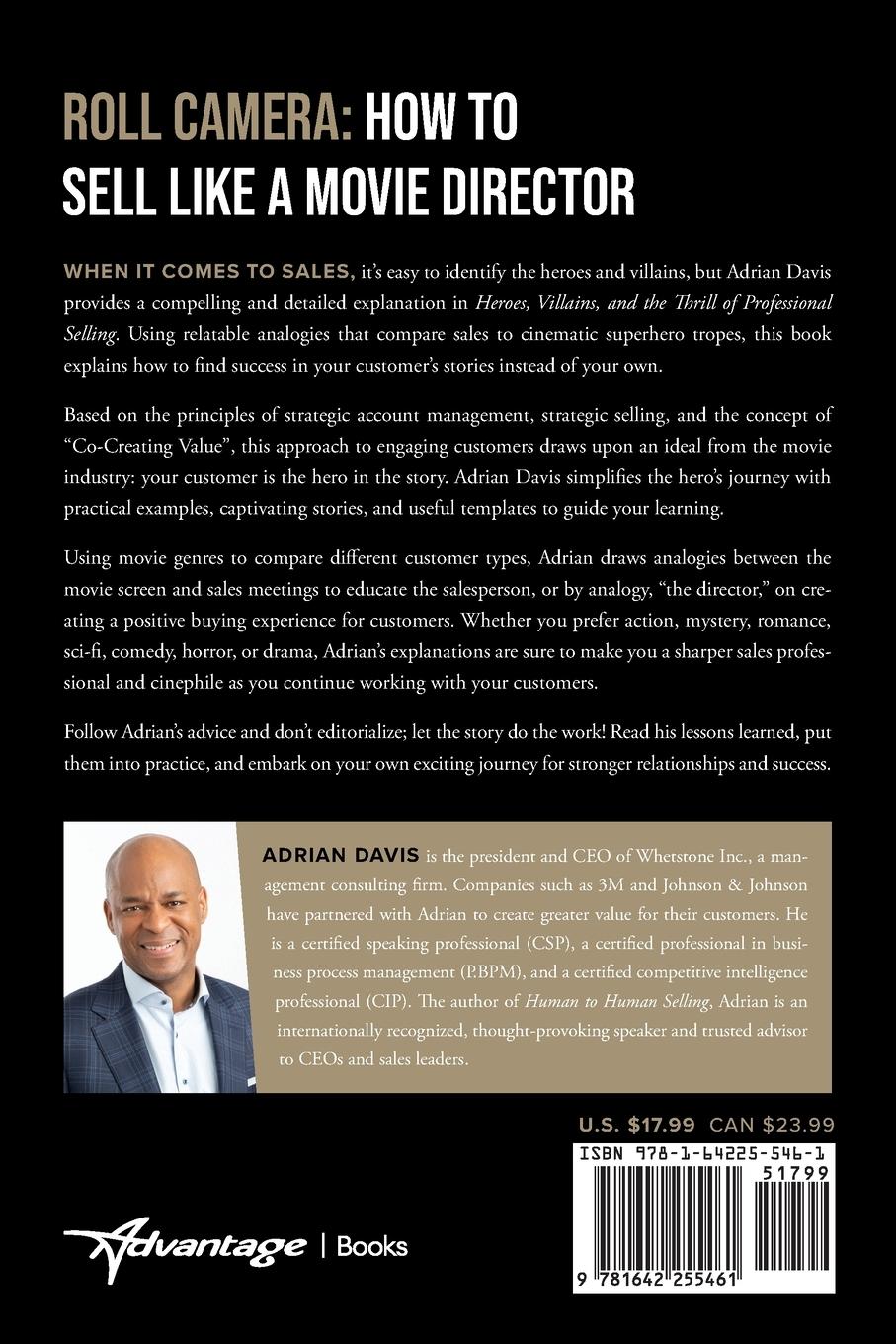 Rückseitencover Heroes, Villains, and the Thrill of Professional Selling