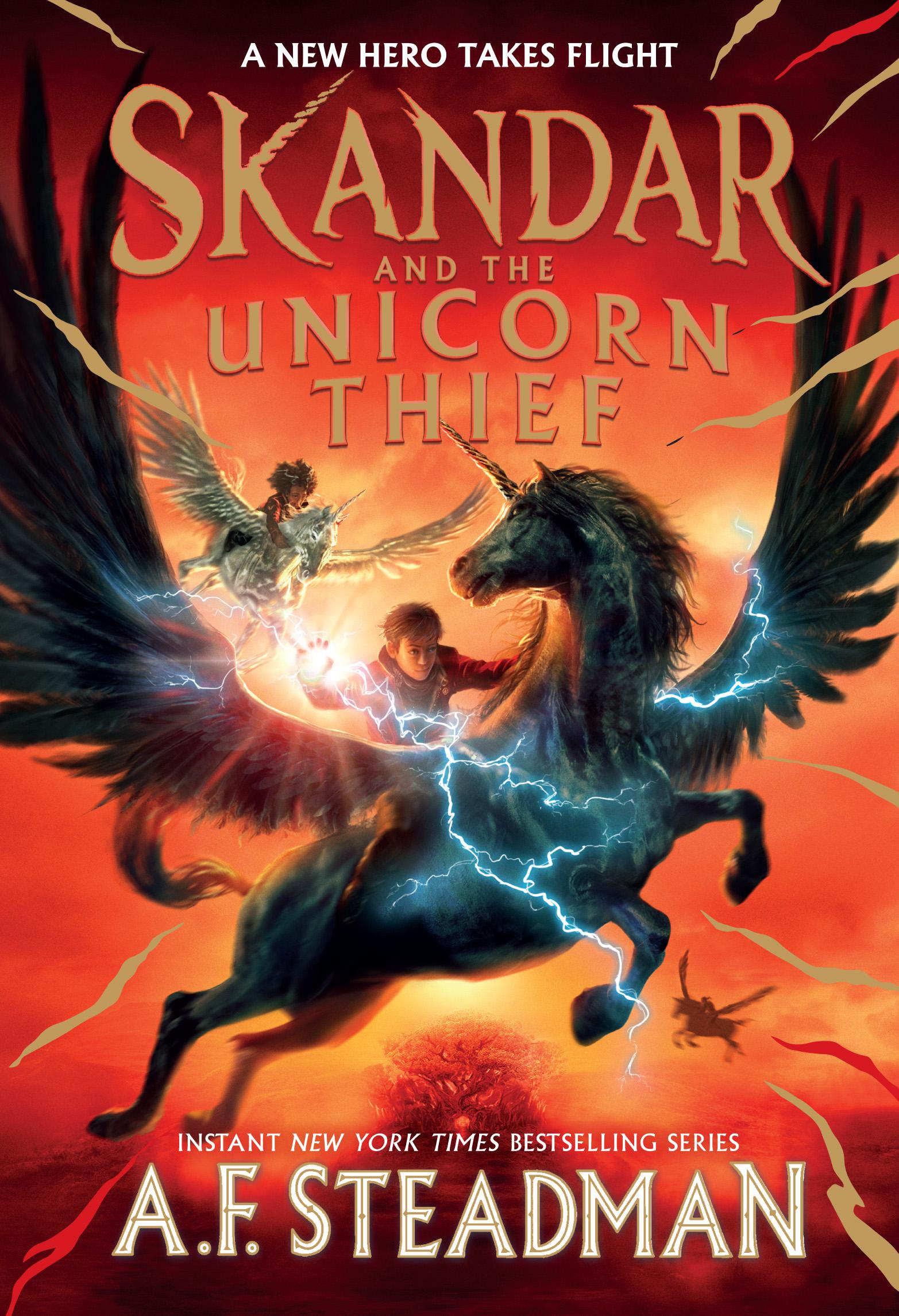 Vorderes Coverbild Skandar and the Unicorn Thief