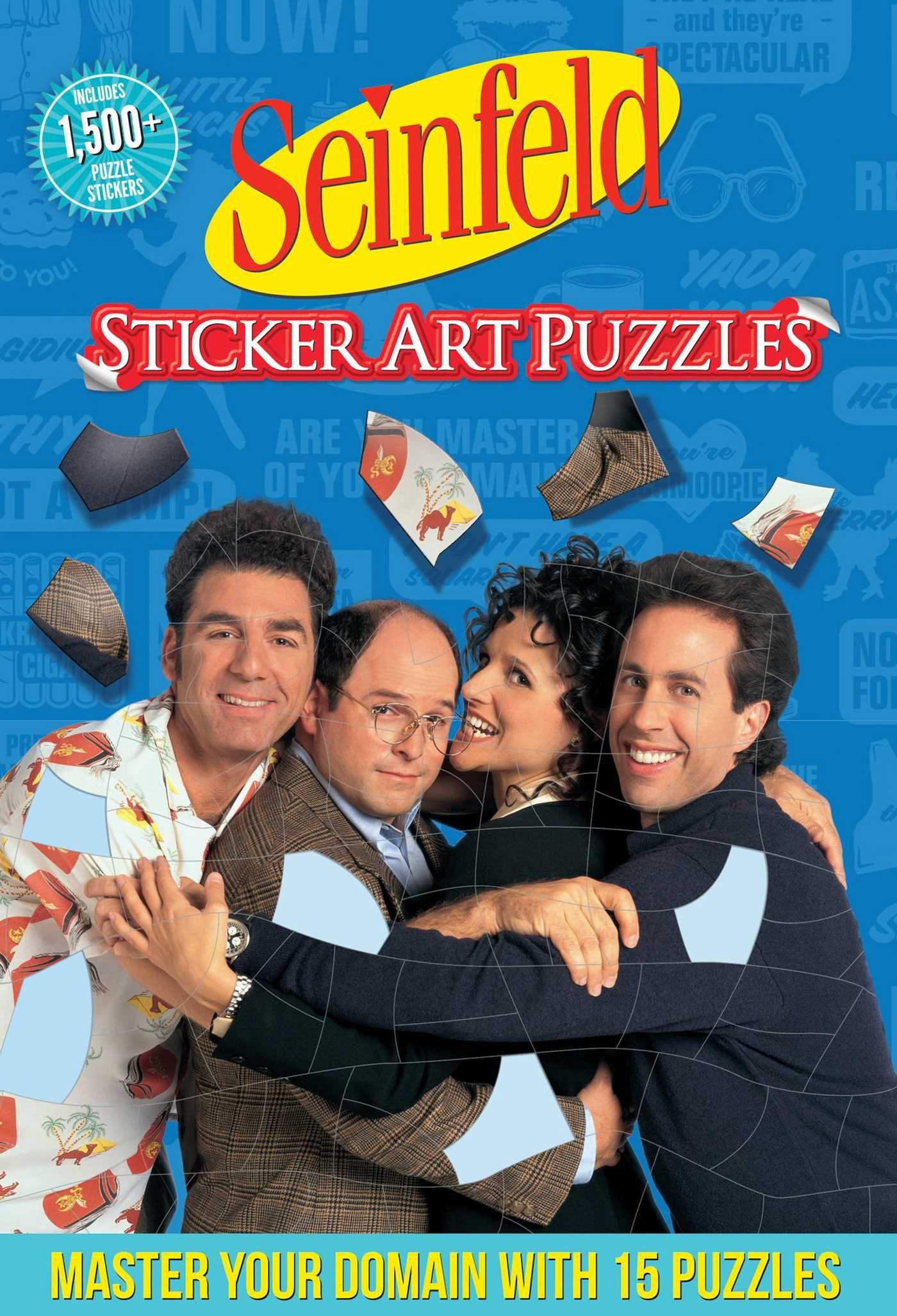 Vorderes Coverbild Seinfeld Sticker Art Puzzles