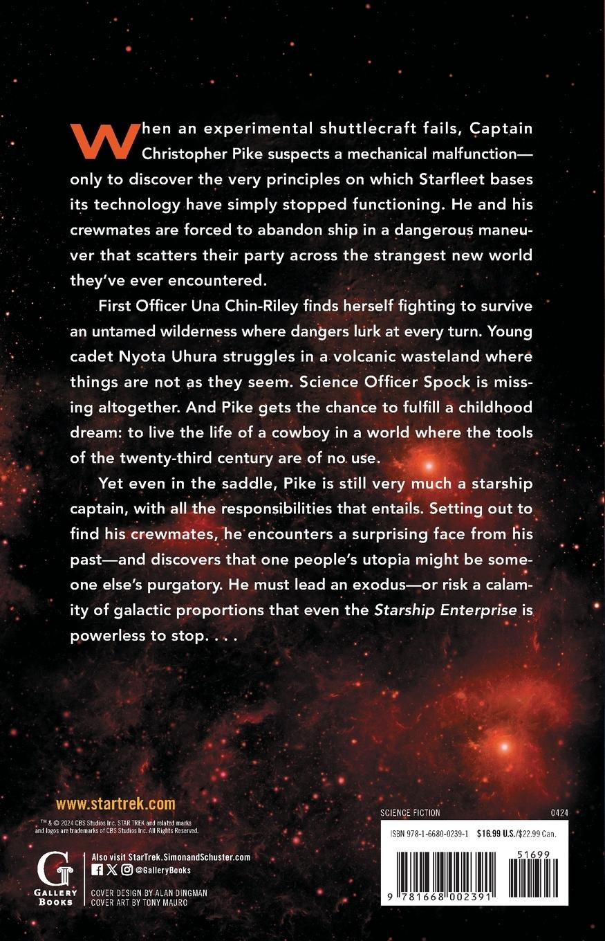 Rückseitencover Star Trek: Strange New Worlds: The High Country