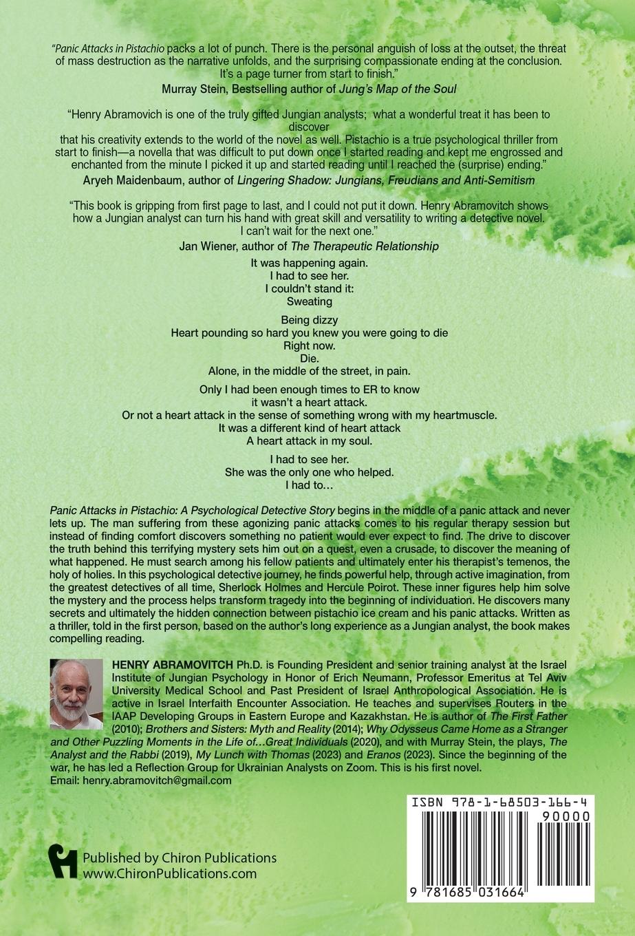 Rückseitencover Panic Attacks in Pistachio