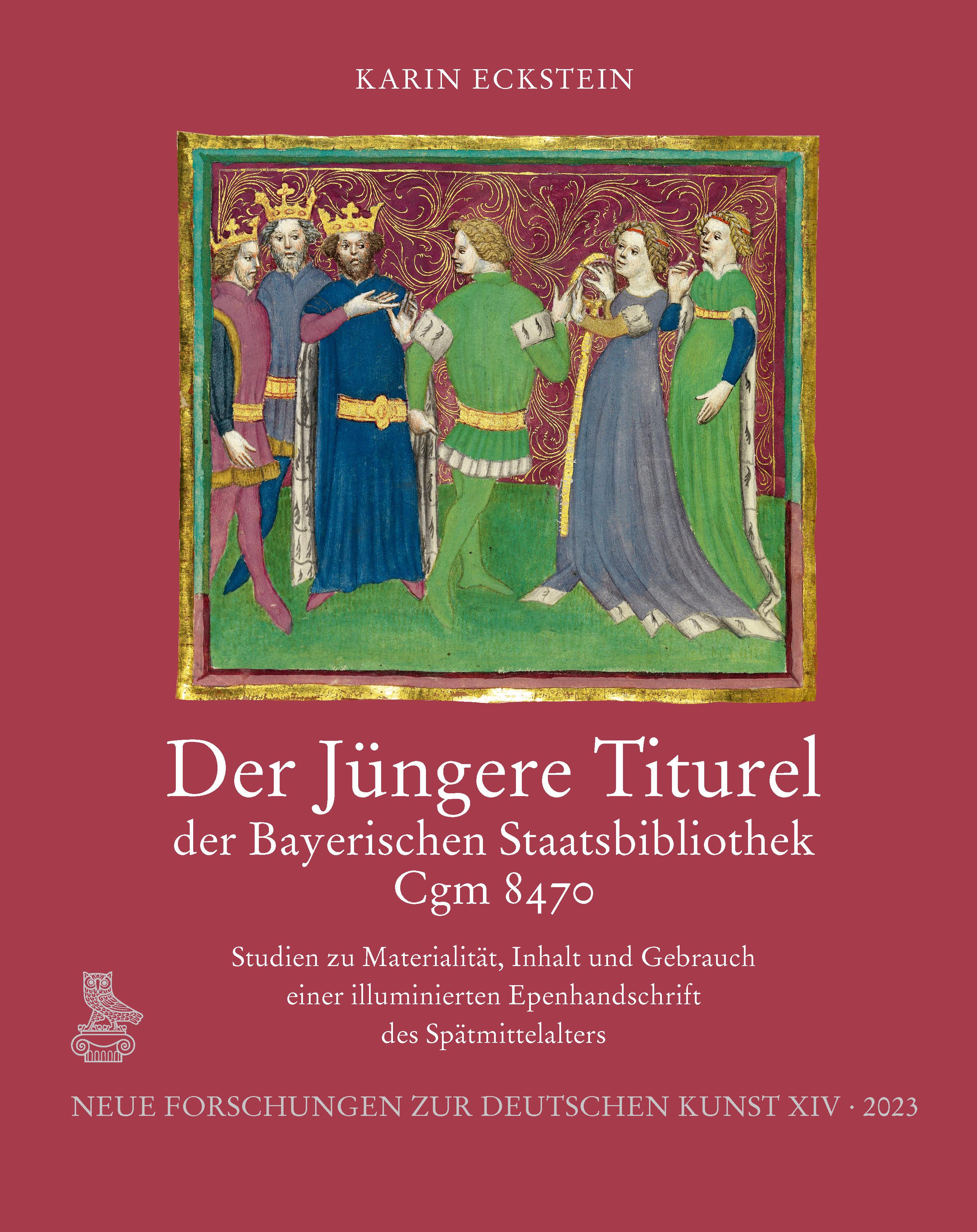 Vorderes Coverbild Der Jüngere Titurel der Bayerischen Staatsbibliothek, Cgm 8470
