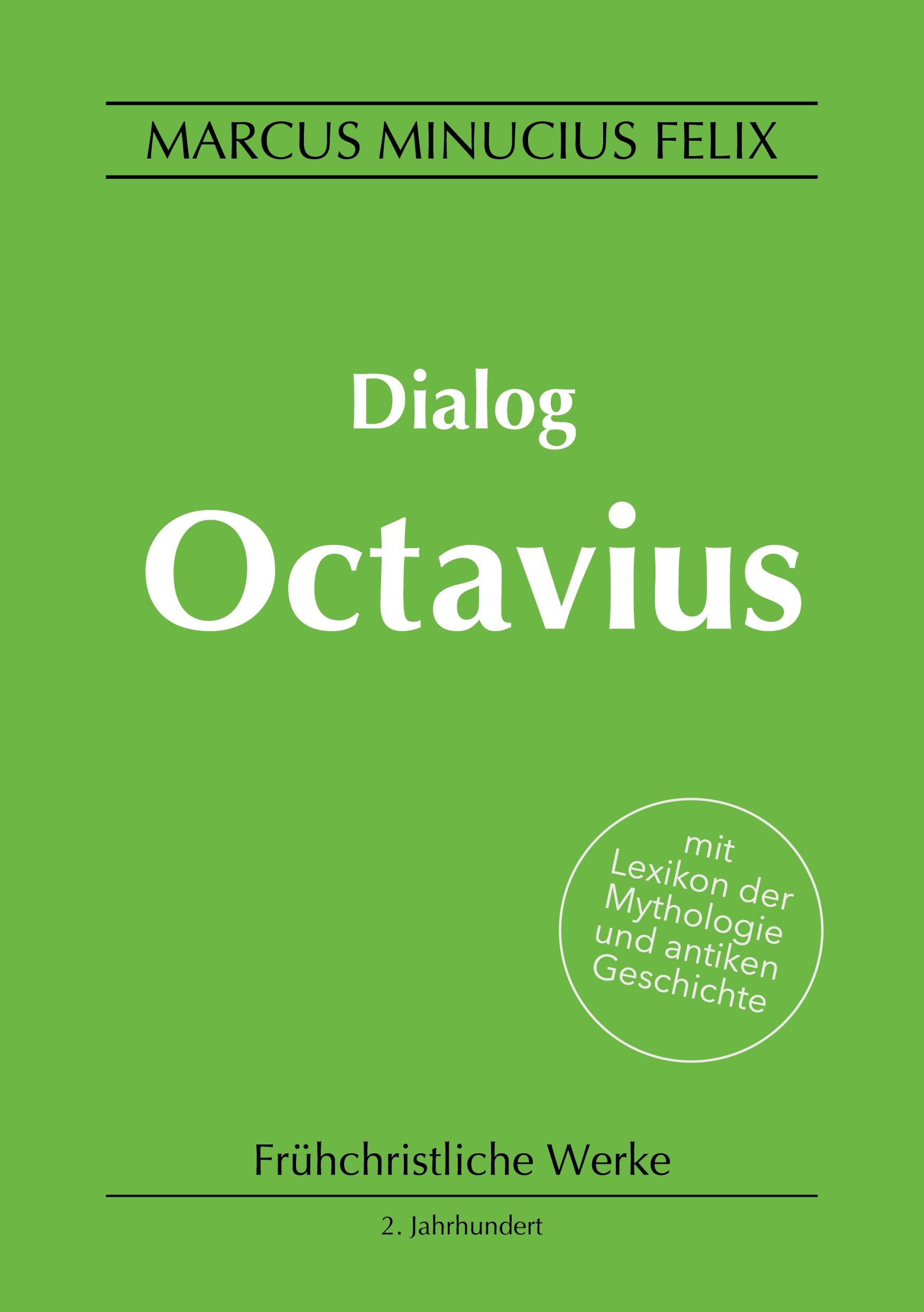 Vorderes Coverbild Dialog Octavius