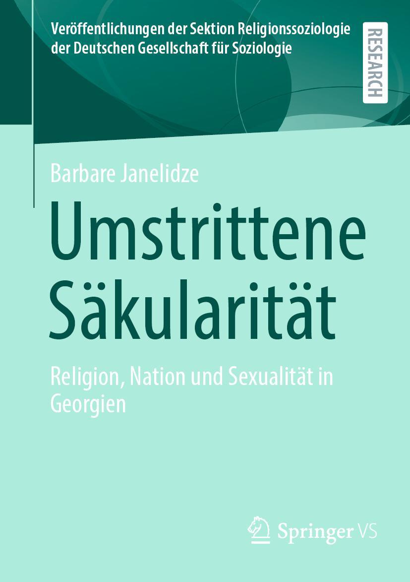 Vorderes Coverbild Umstrittene Säkularität