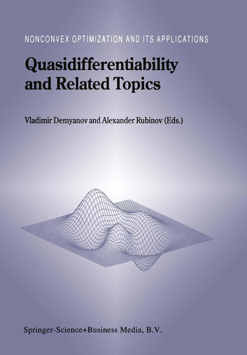 Vorderes Coverbild Quasidifferentiability and Related Topics