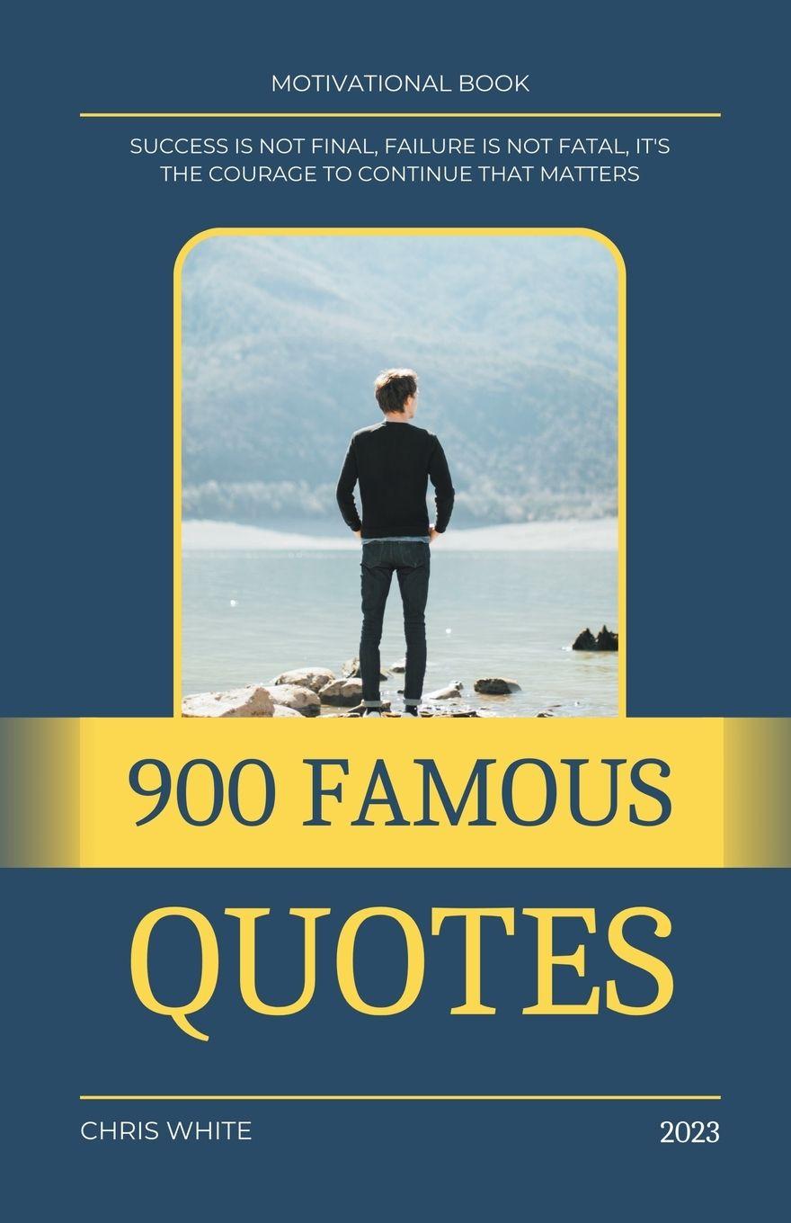 Vorderes Coverbild 900 Famous Quotes