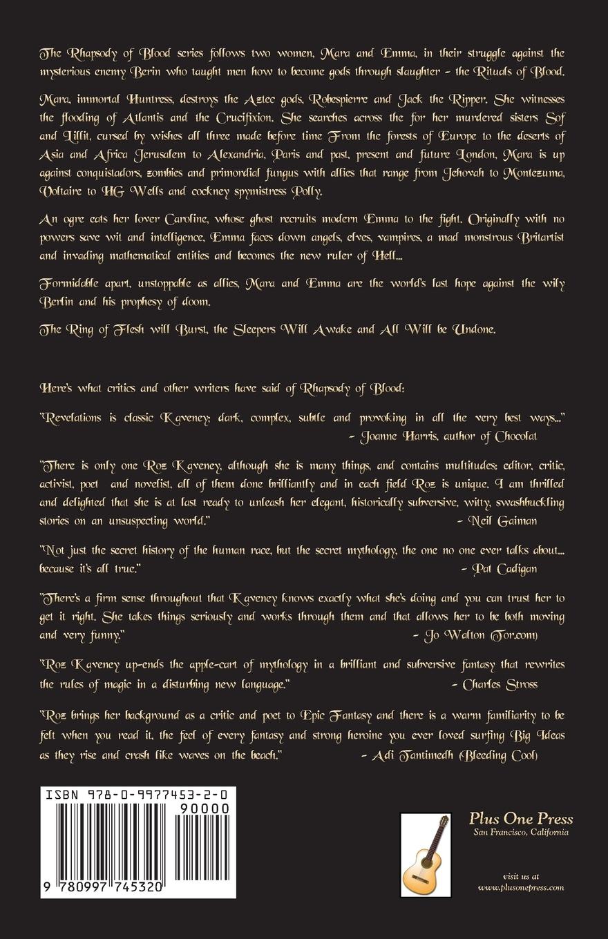 Rückseitencover Revelations - Rhapsody of Blood, Volume Five