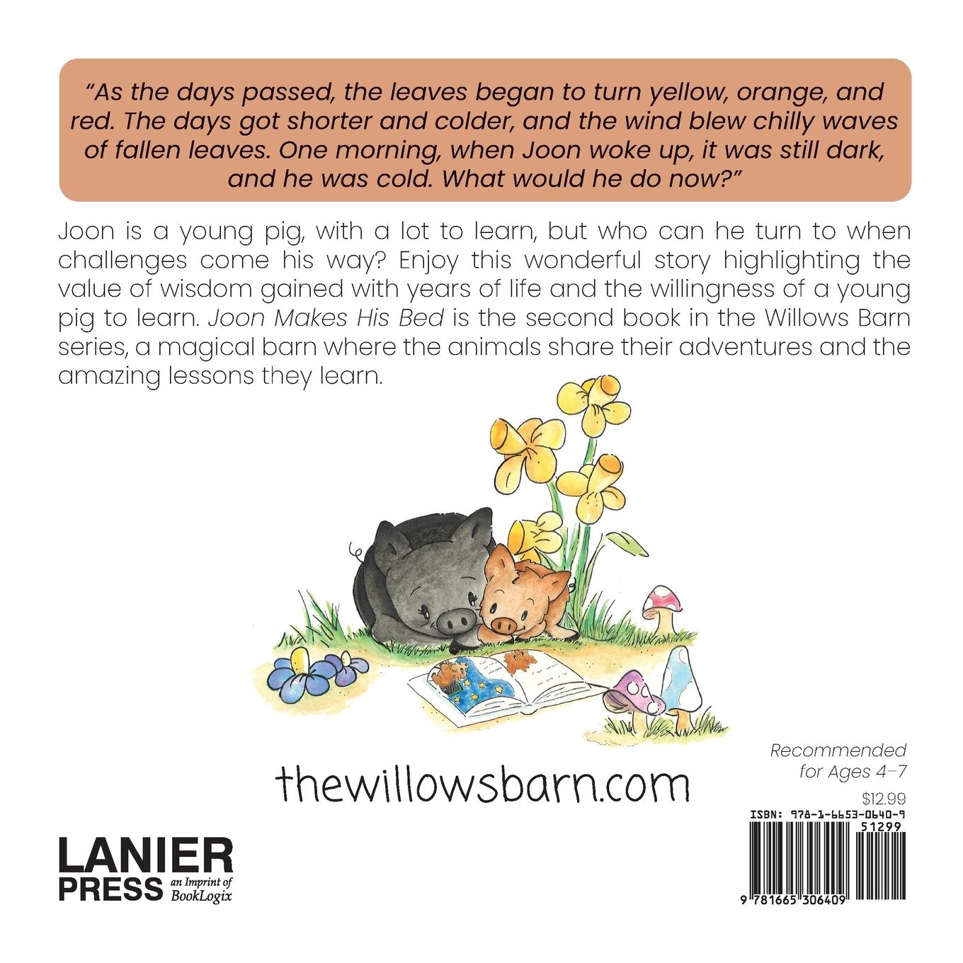 Rückseitencover Joon Makes His Bed