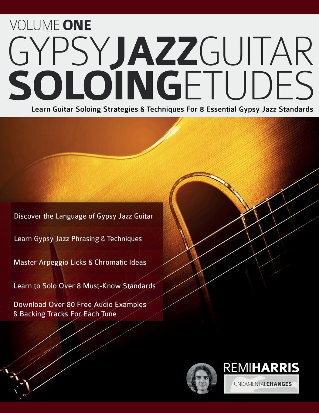 Vorderes Coverbild Gypsy Jazz Guitar Soloing Etudes - Volume One