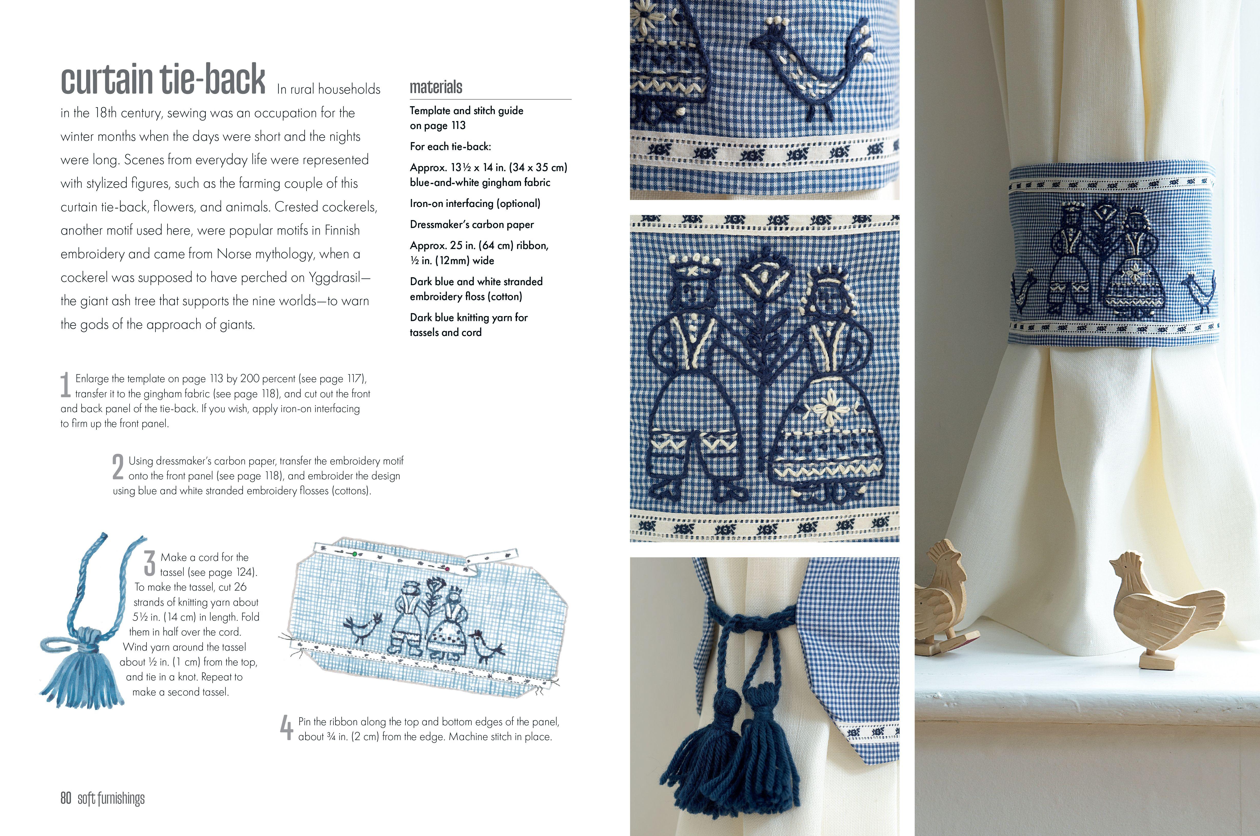 Beispielinhalt (Bild) Scandi Needlecraft: 35 Step-By-Step Projects to Make