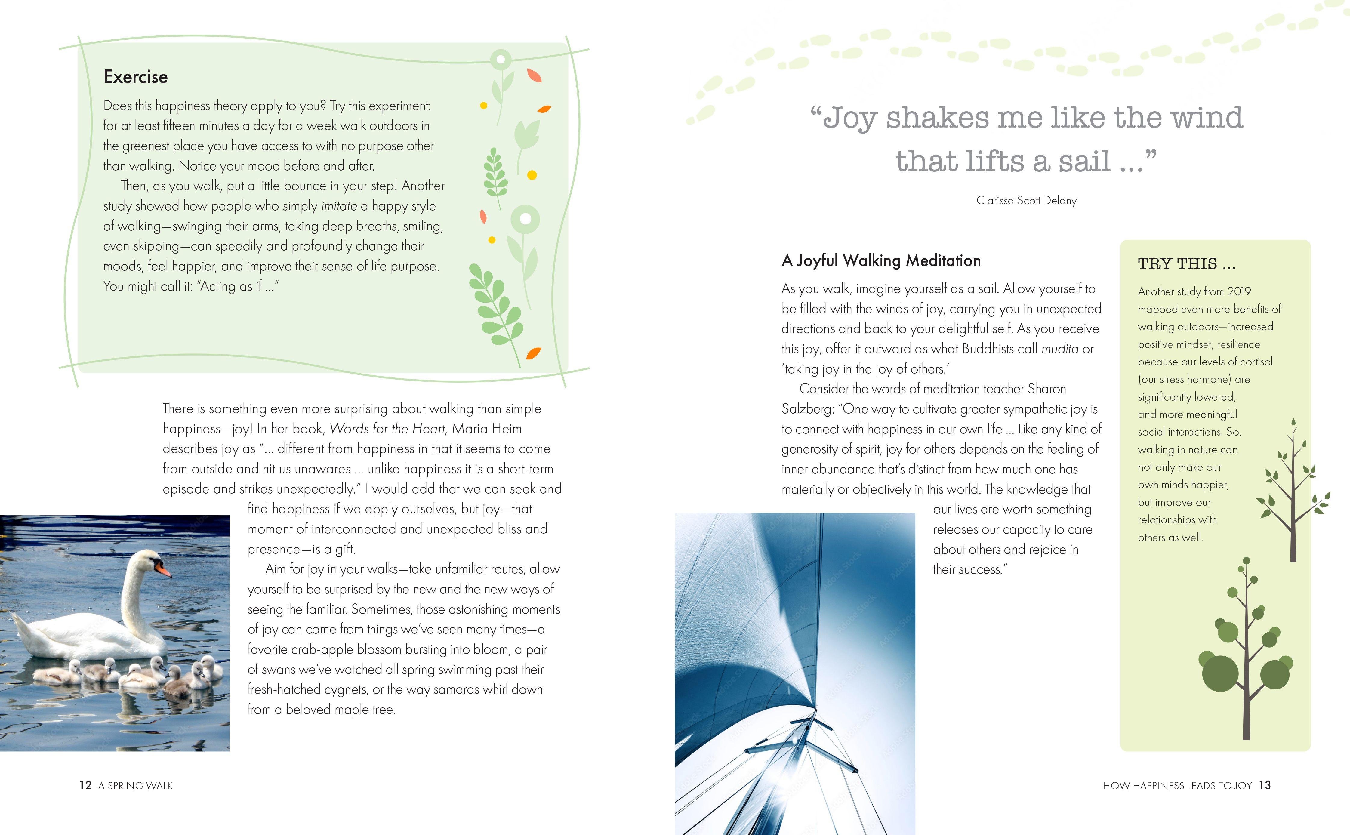 Beispielinhalt (Bild) Walking with the Seasons