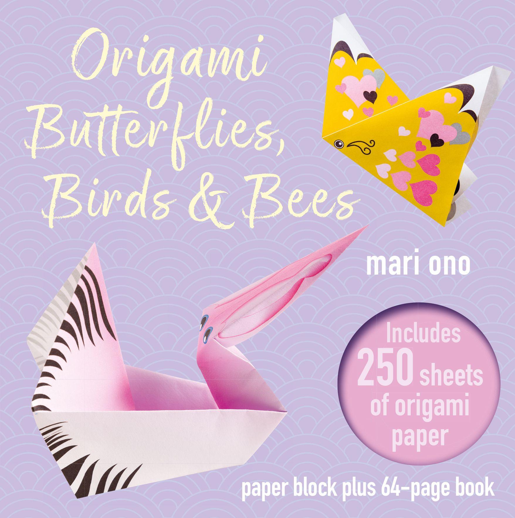 Vorderes Coverbild Origami Butterflies, Birds & Bees
