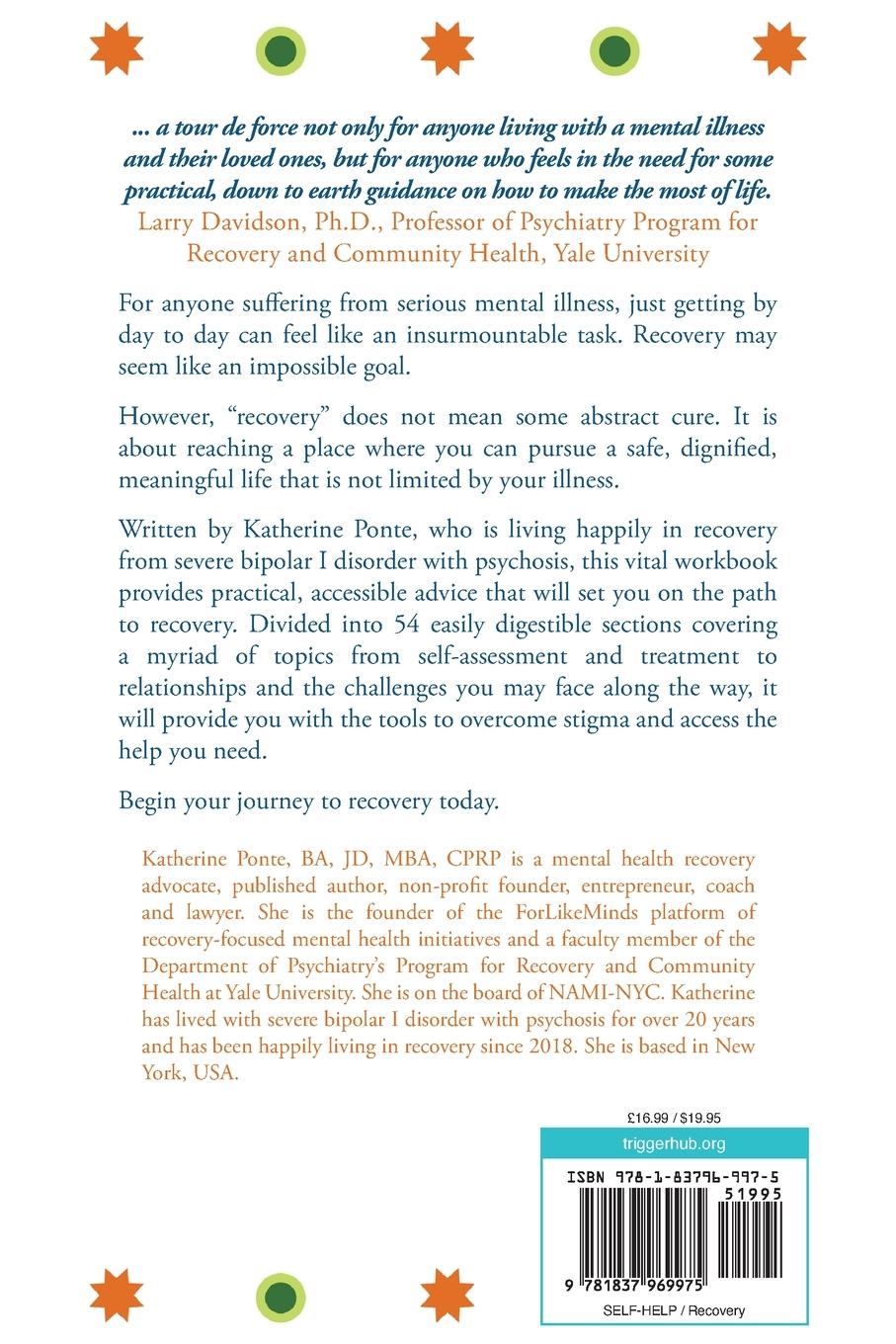 Rückseitencover Your Mental Health Recovery Workbook