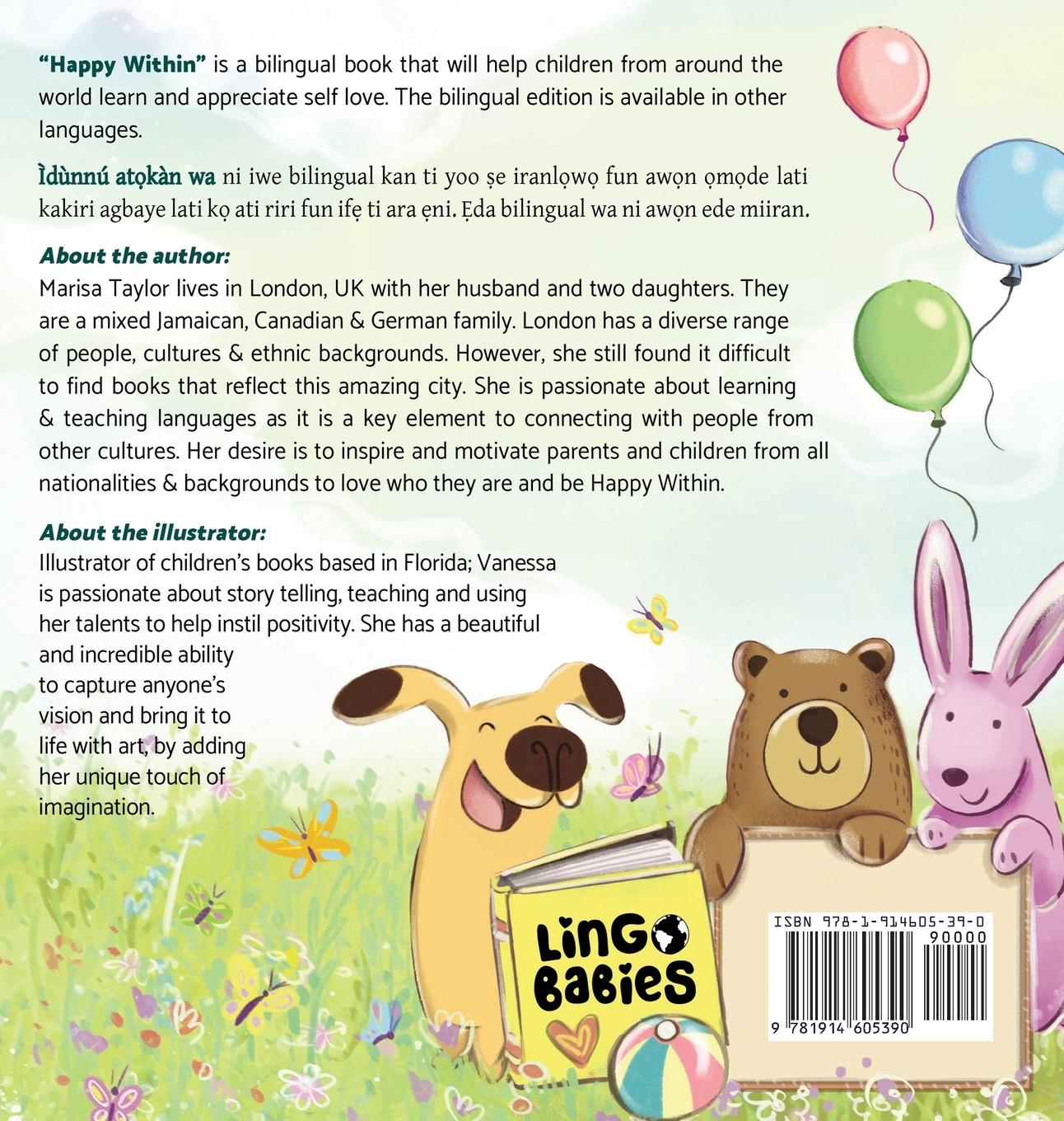 Rückseitencover Happy within / Ìdùnnú àt&#7885;kàn wá