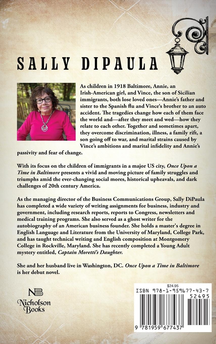 Rückseitencover Once upon a Time in Baltimore