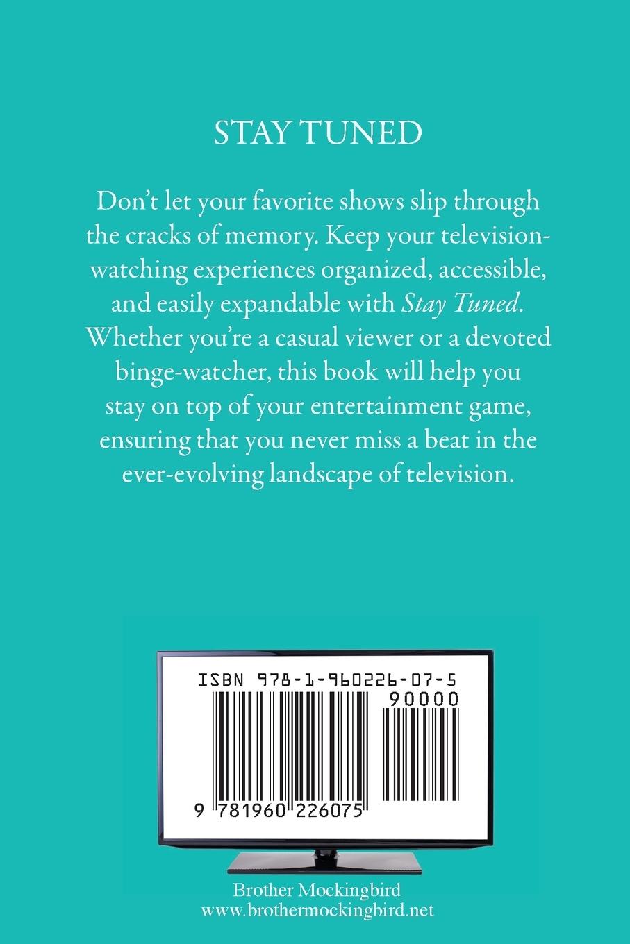 Rückseitencover Stay Tuned