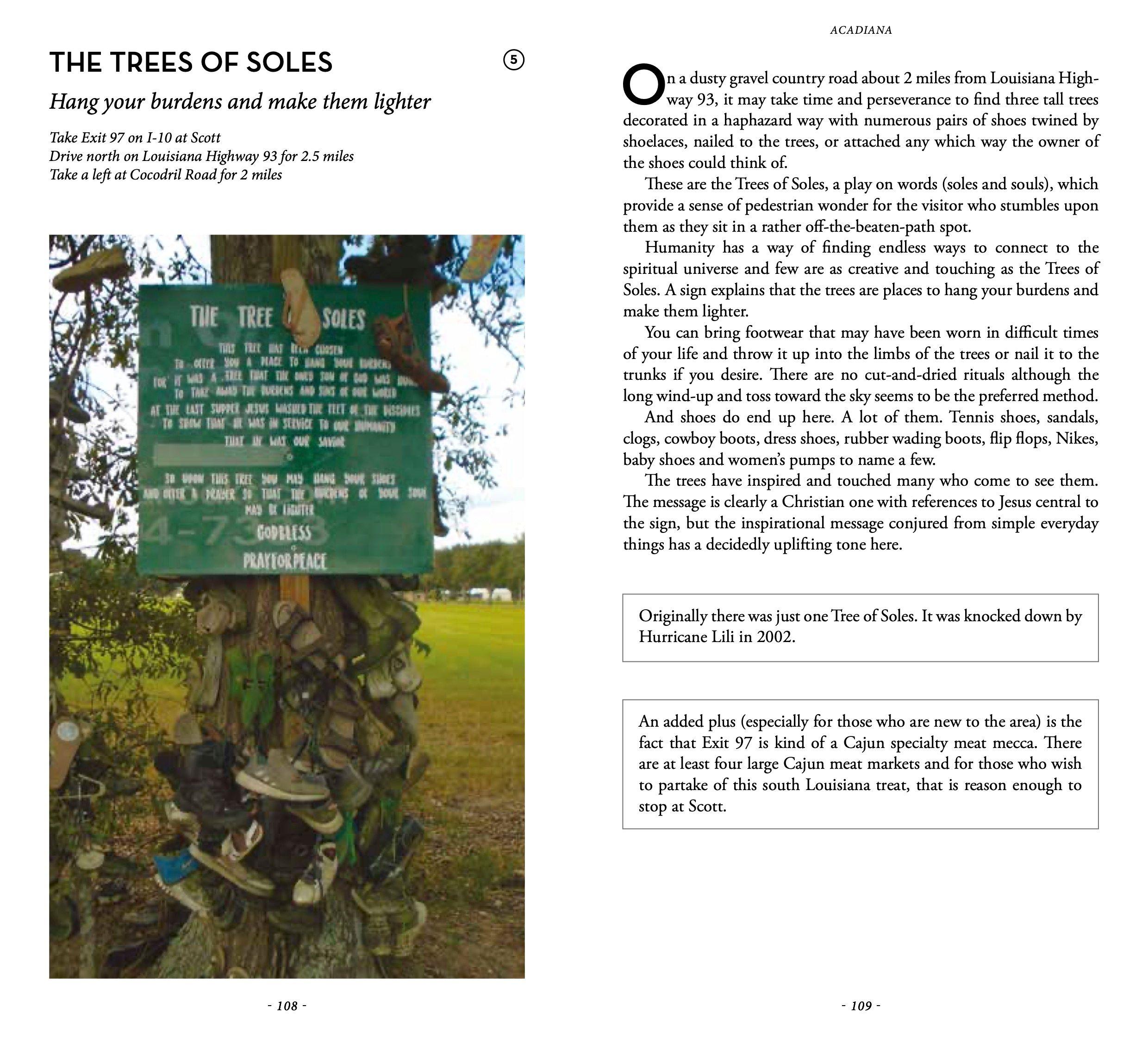 Beispielinhalt (Bild) Secret Louisiana