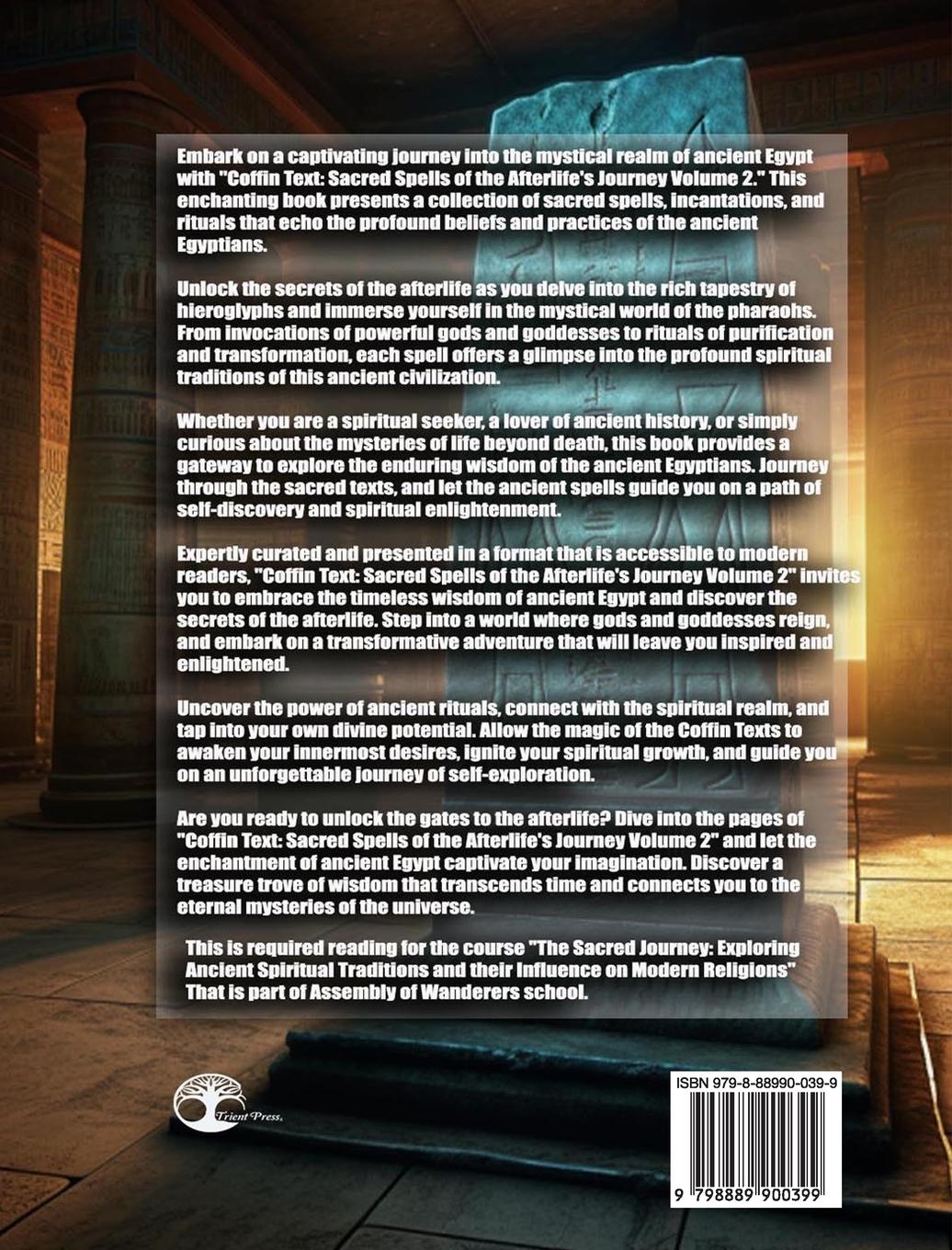 Rückseitencover The Coffin Texts