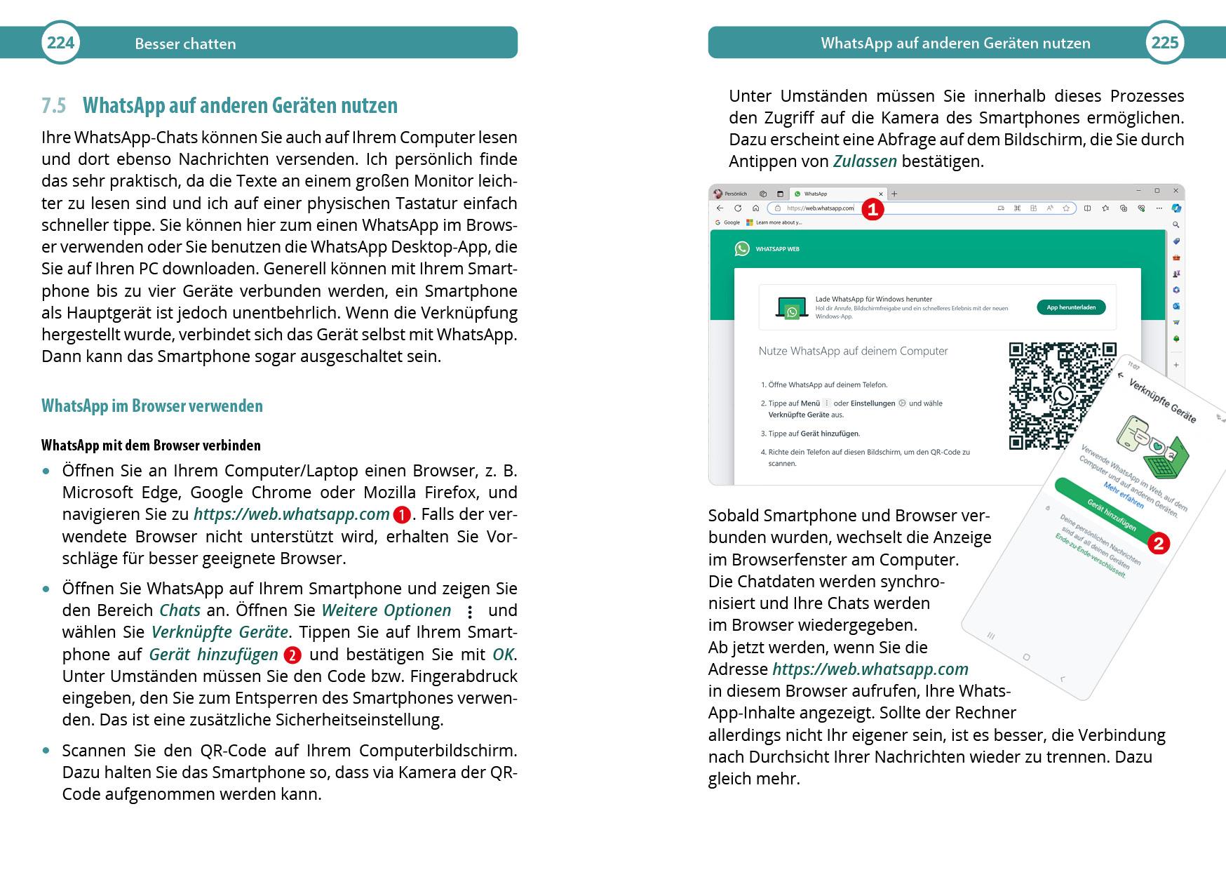 Beispielinhalt (Bild) WhatsApp wirklich einfach erklärt - Die verständliche Anleitung für Android-Geräte wie Samsung, Xiaomi, Poco, Oppo, OnePlus etc.