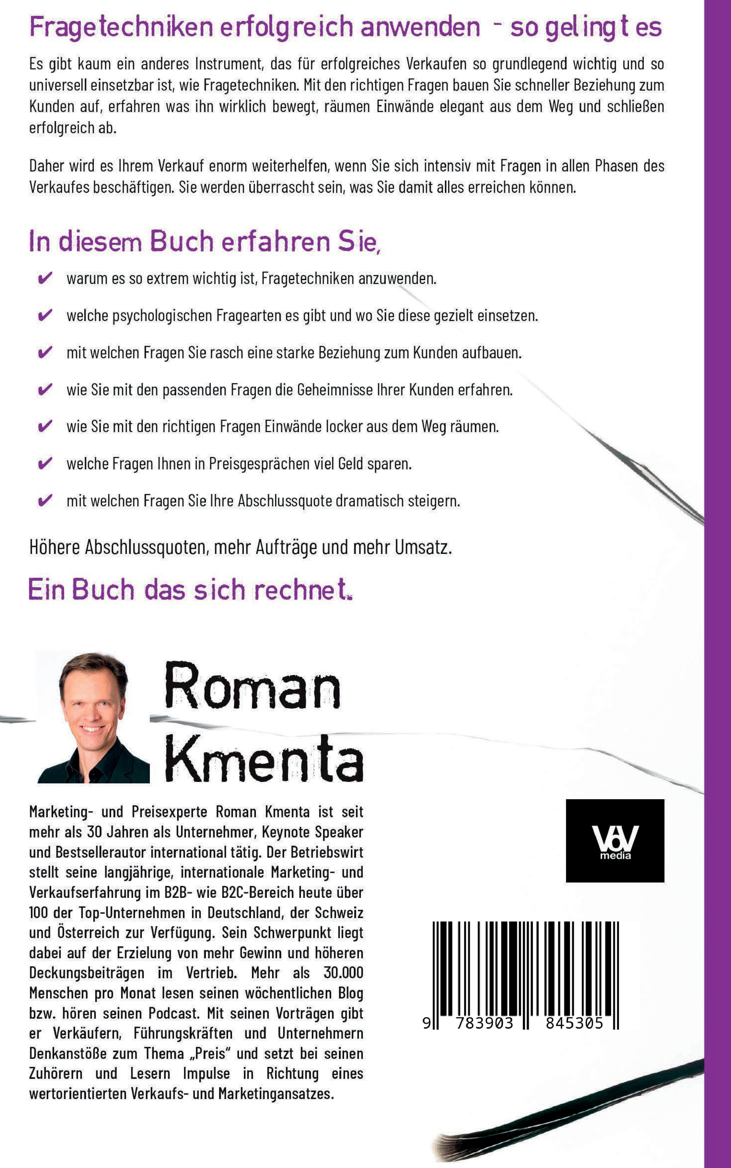 Rückseitencover Gut gefragt ist halb verkauft