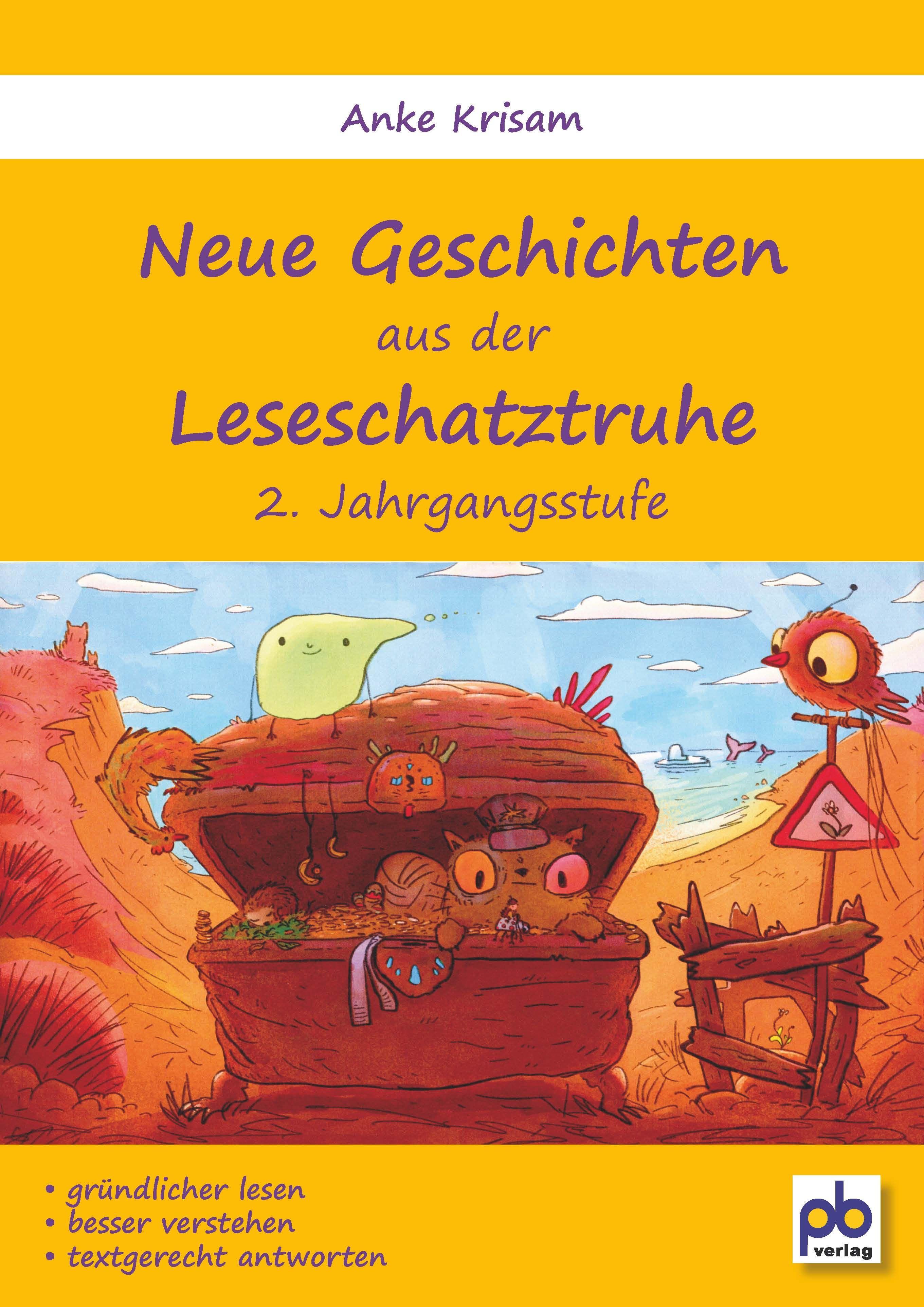 Vorderes Coverbild Neue Geschichten aus der Leseschatztruhe 2. Jahrgangsstufe