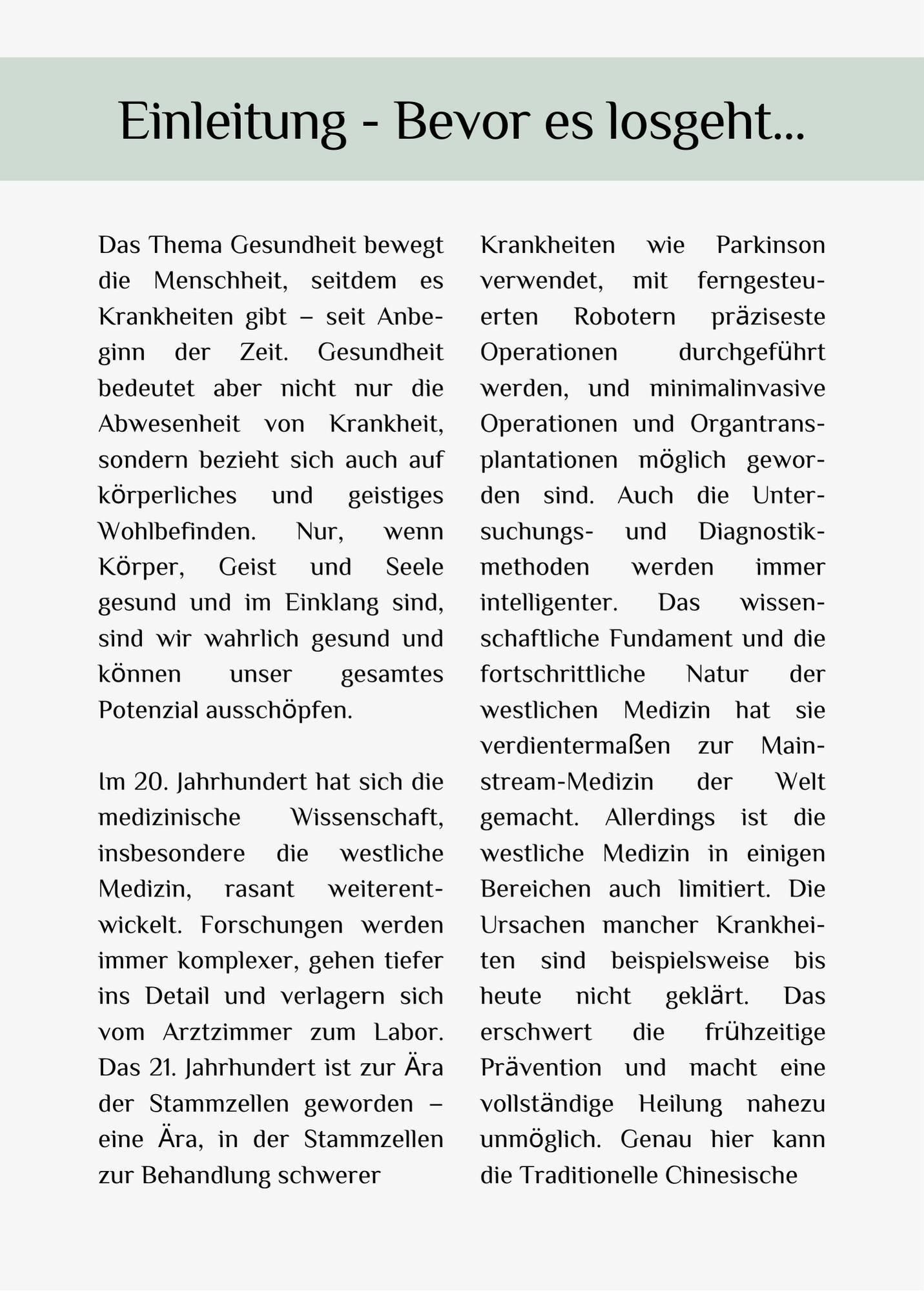 Beispielinhalt (Bild) Akupressur für körperliche Beschwerden