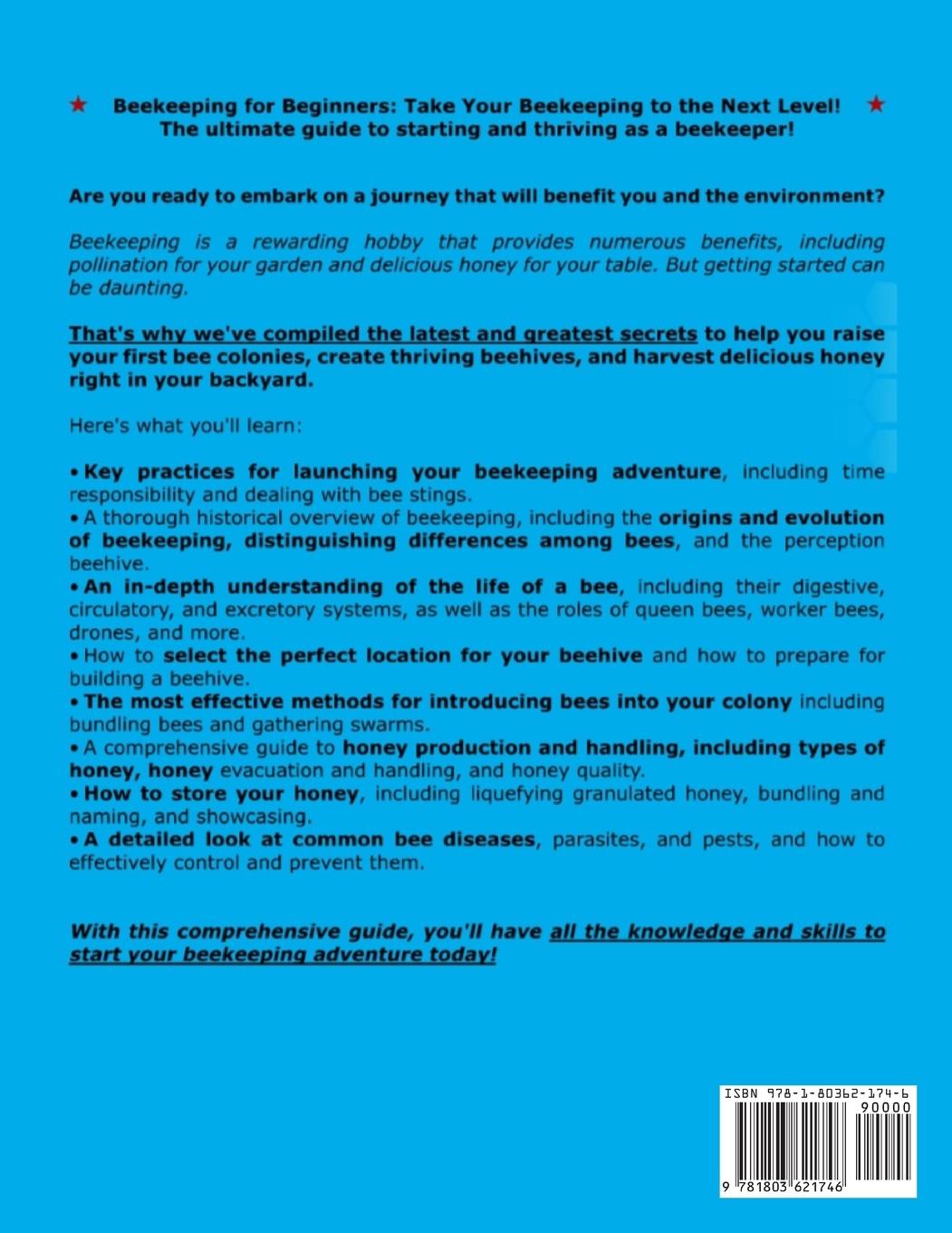 Rückseitencover Beekeeping for Beginners