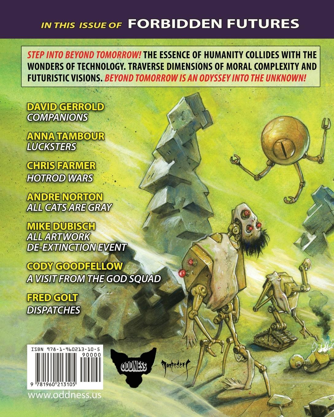 Rückseitencover FORBIDDEN FUTURES 10