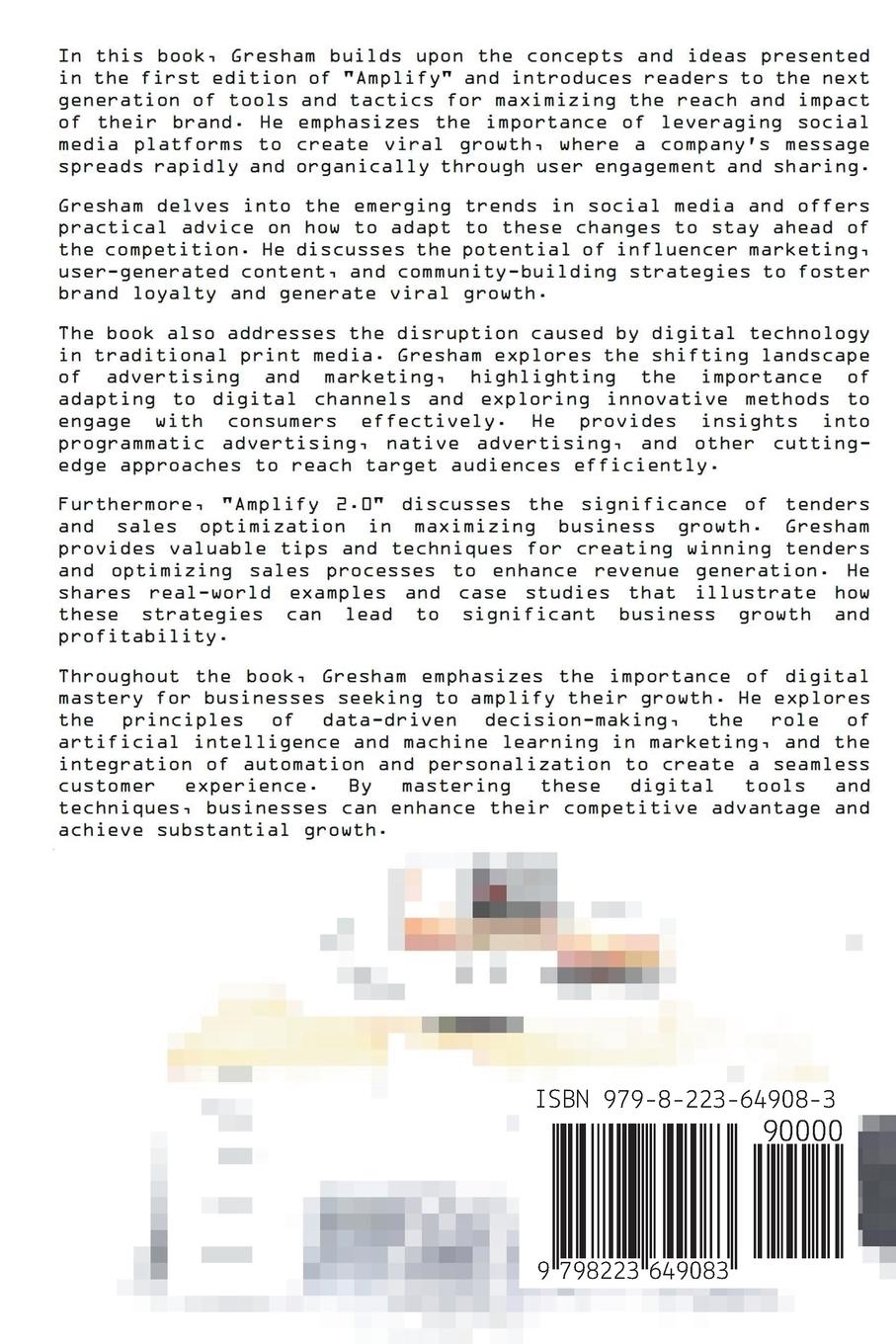 Rückseitencover Amplify 2.0 Sparking Viral Growth with Next-Gen Social Media Print Tenders Sales Digital