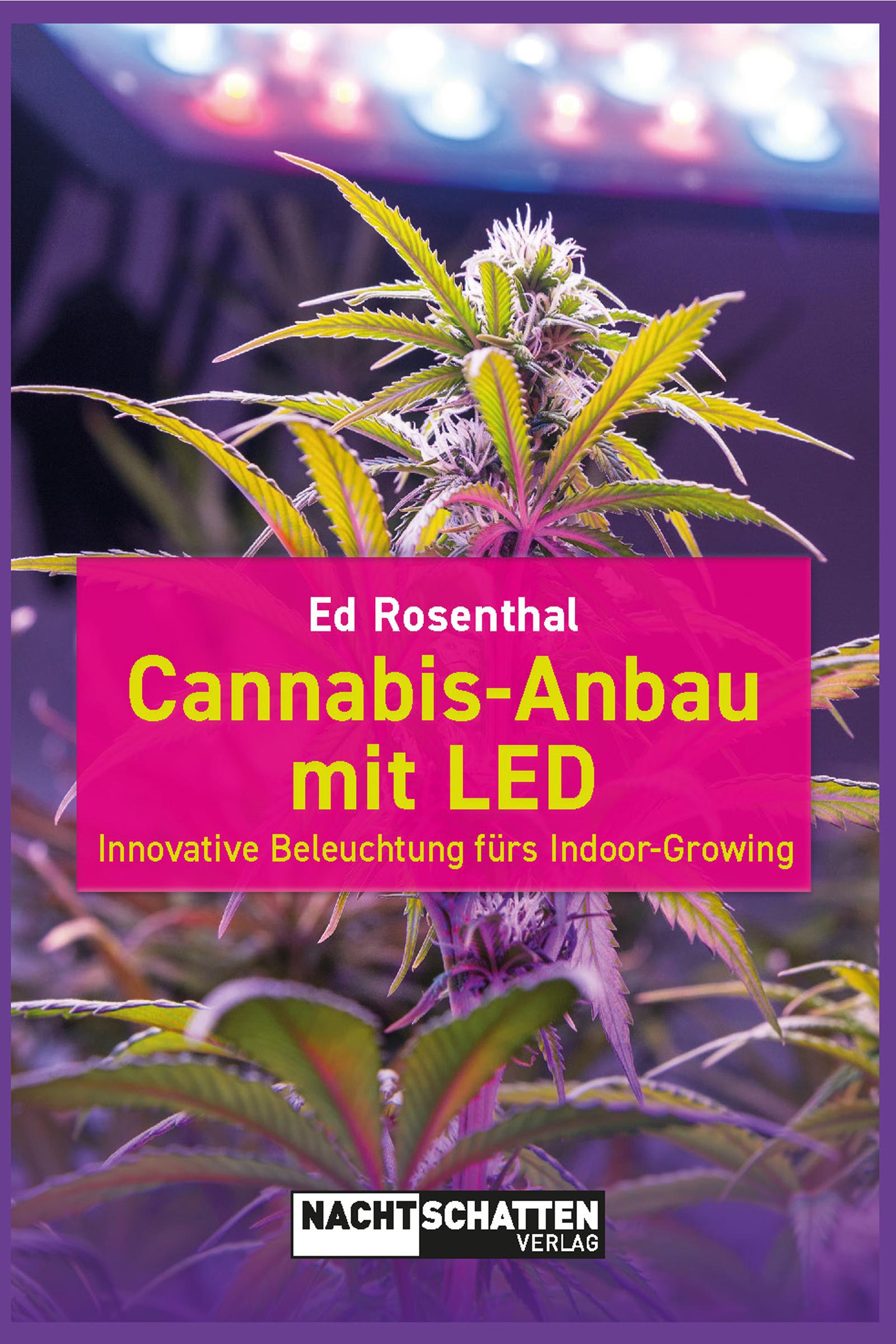 Vorderes Coverbild Cannabis-Anbau mit LED
