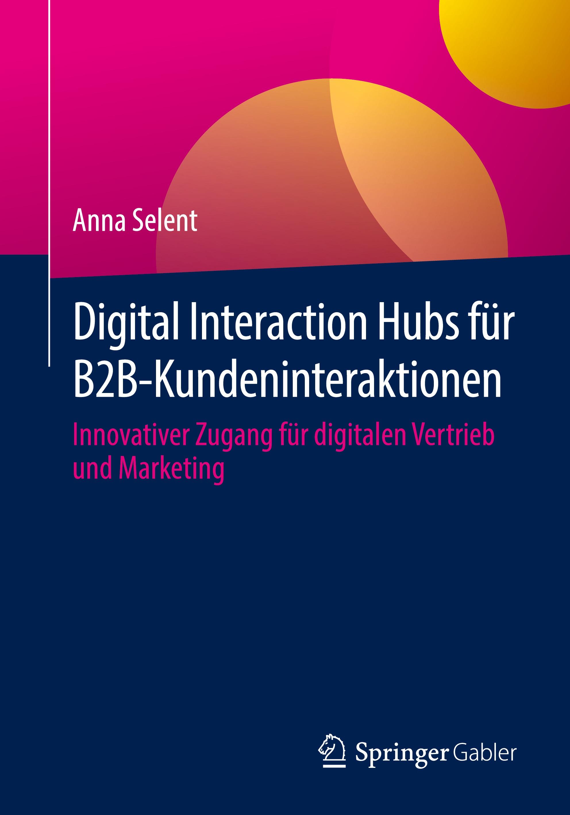 Vorderes Coverbild Digital Interaction Hubs für B2B-Kundeninteraktionen