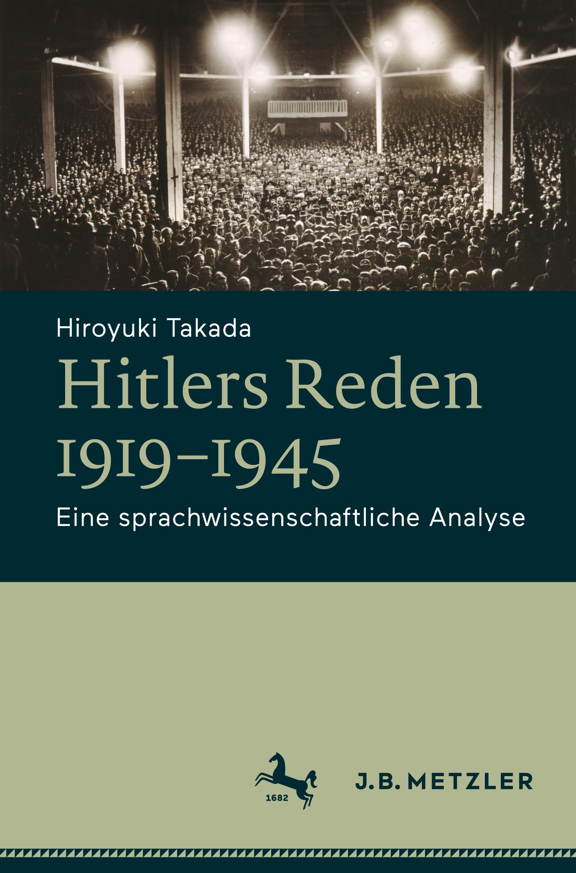 Vorderes Coverbild Hitlers Reden 1919-1945