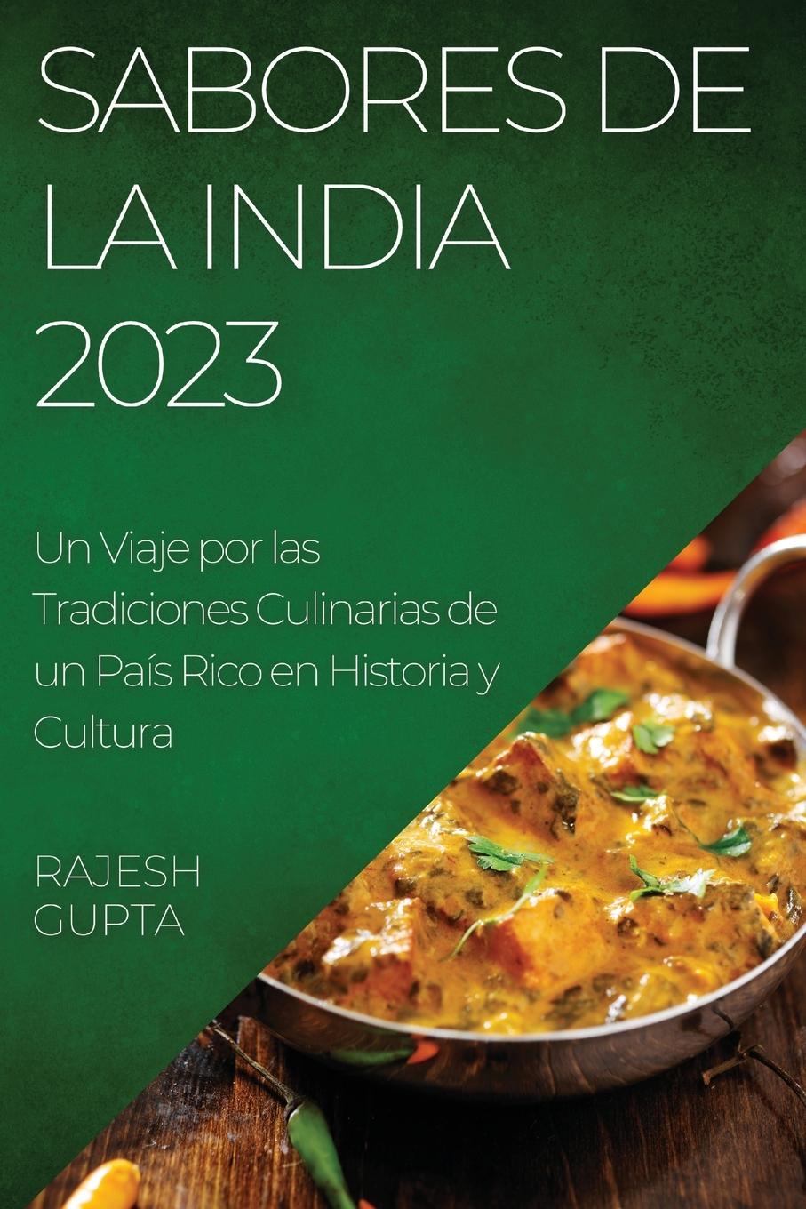 Vorderes Coverbild Sabores de la India 2023