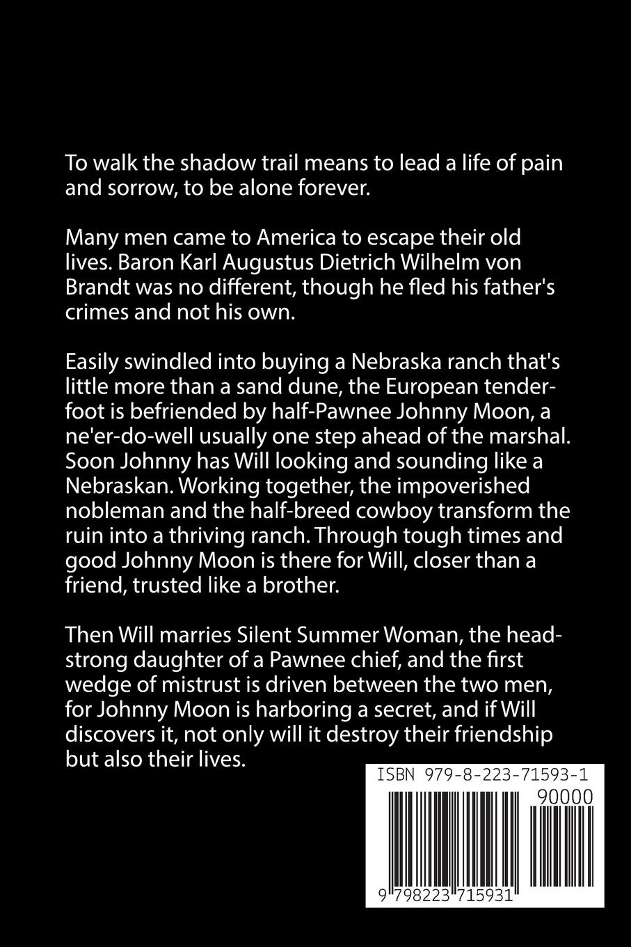 Rückseitencover Three Walked the Shadow Trail