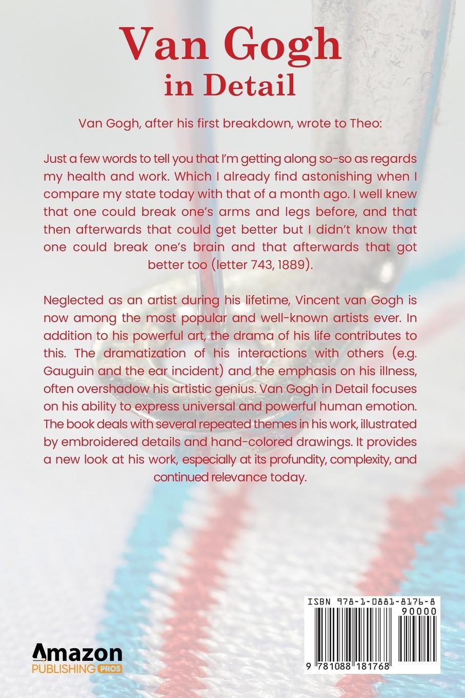 Rückseitencover Van Gogh in Detail