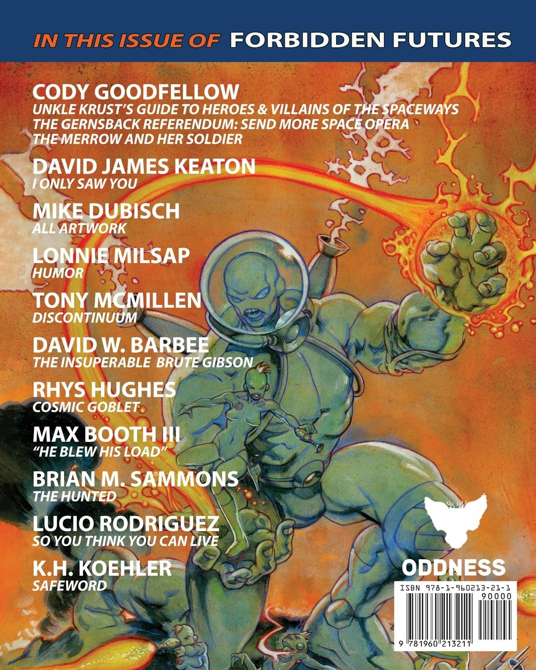 Rückseitencover FORBIDDEN FUTURES 6