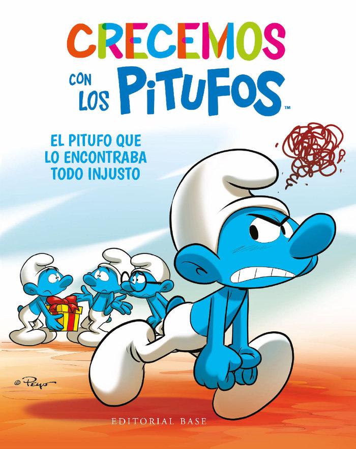 Vorderes Coverbild Crecemos con los Pitufos 5. El Pitufo que lo encontraba todo injusto